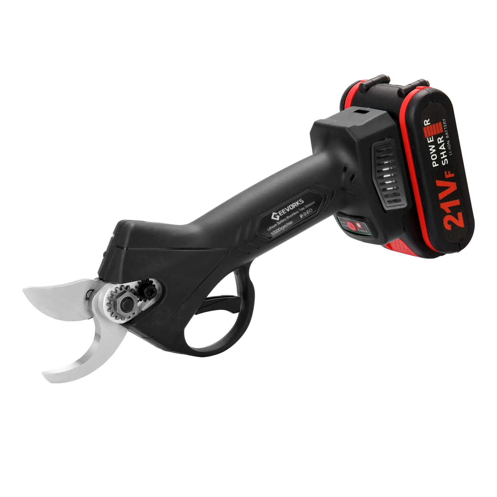 Cordless Electric Scissors Pruner Pruning Shear Efficient Fruit Tree Bonsai Pruning Branches Cutter Landscaping Tool
