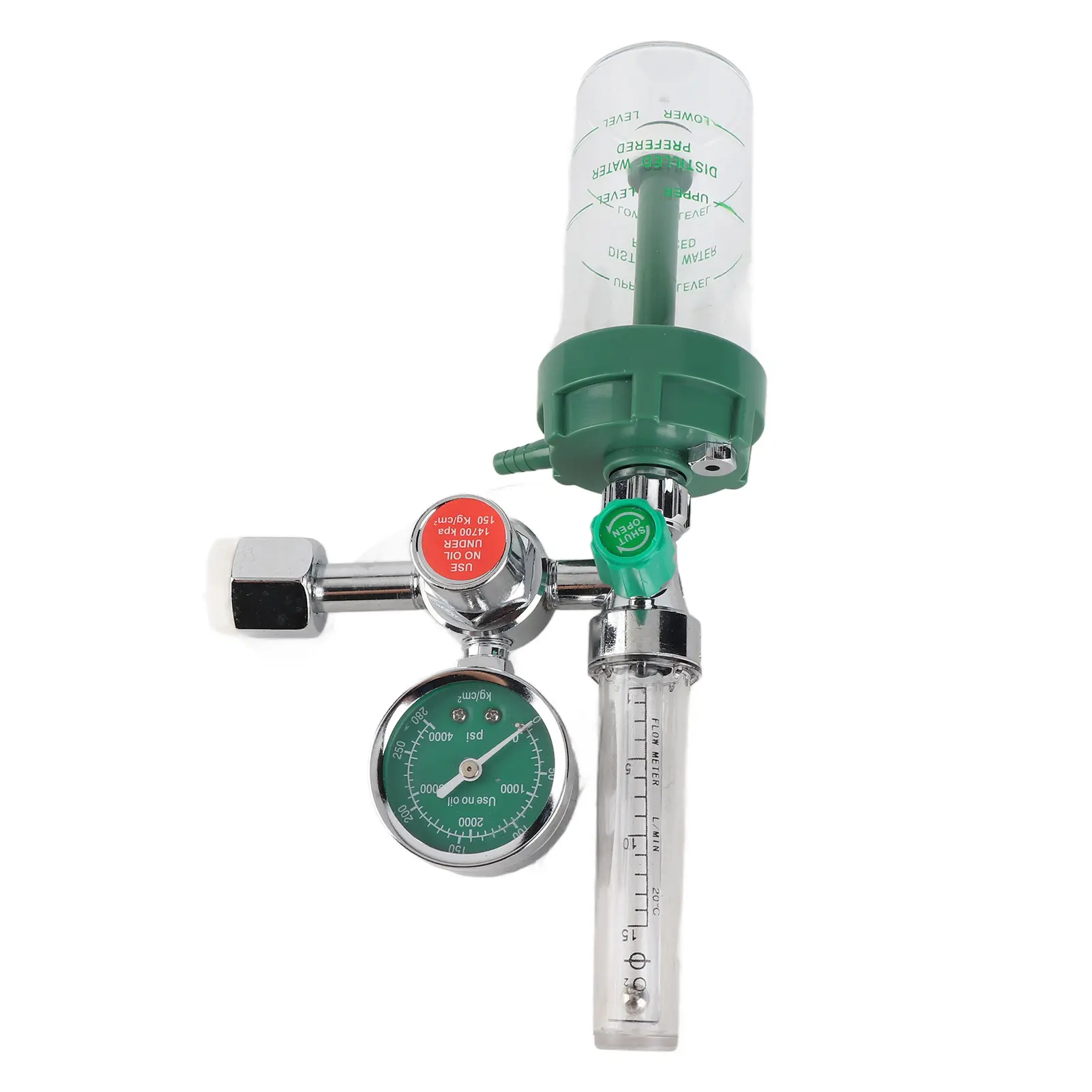 Oxygen Pressure Reducer 0‑100mpa Air Flow Regulator Professional Oxygen Gas Pressure Reducer Gauge Meter
