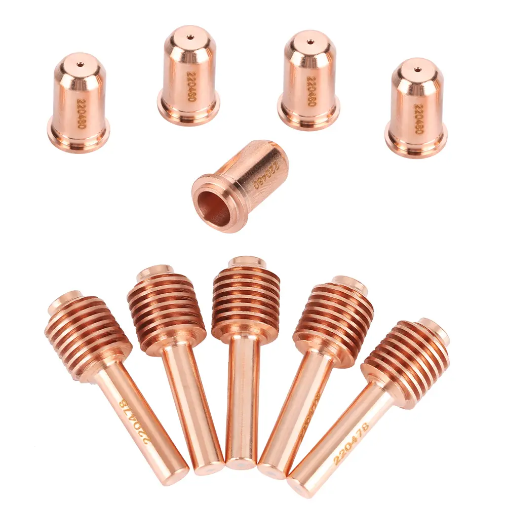 5pcs 220478 Electrode 5 pcs 220480 Nozzle Tips Consumables for MAX30Plasma Cutter Torch