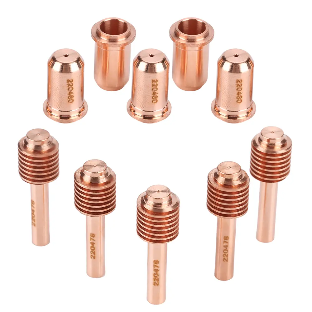 5pcs 220478 Electrode 5 pcs 220480 Nozzle Tips Consumables for MAX30Plasma Cutter Torch