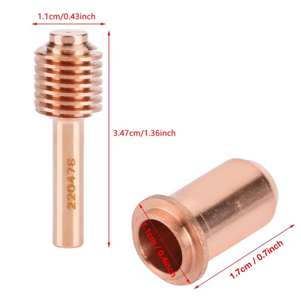 5pcs 220478 Electrode 5 pcs 220480 Nozzle Tips Consumables for MAX30Plasma Cutter Torch