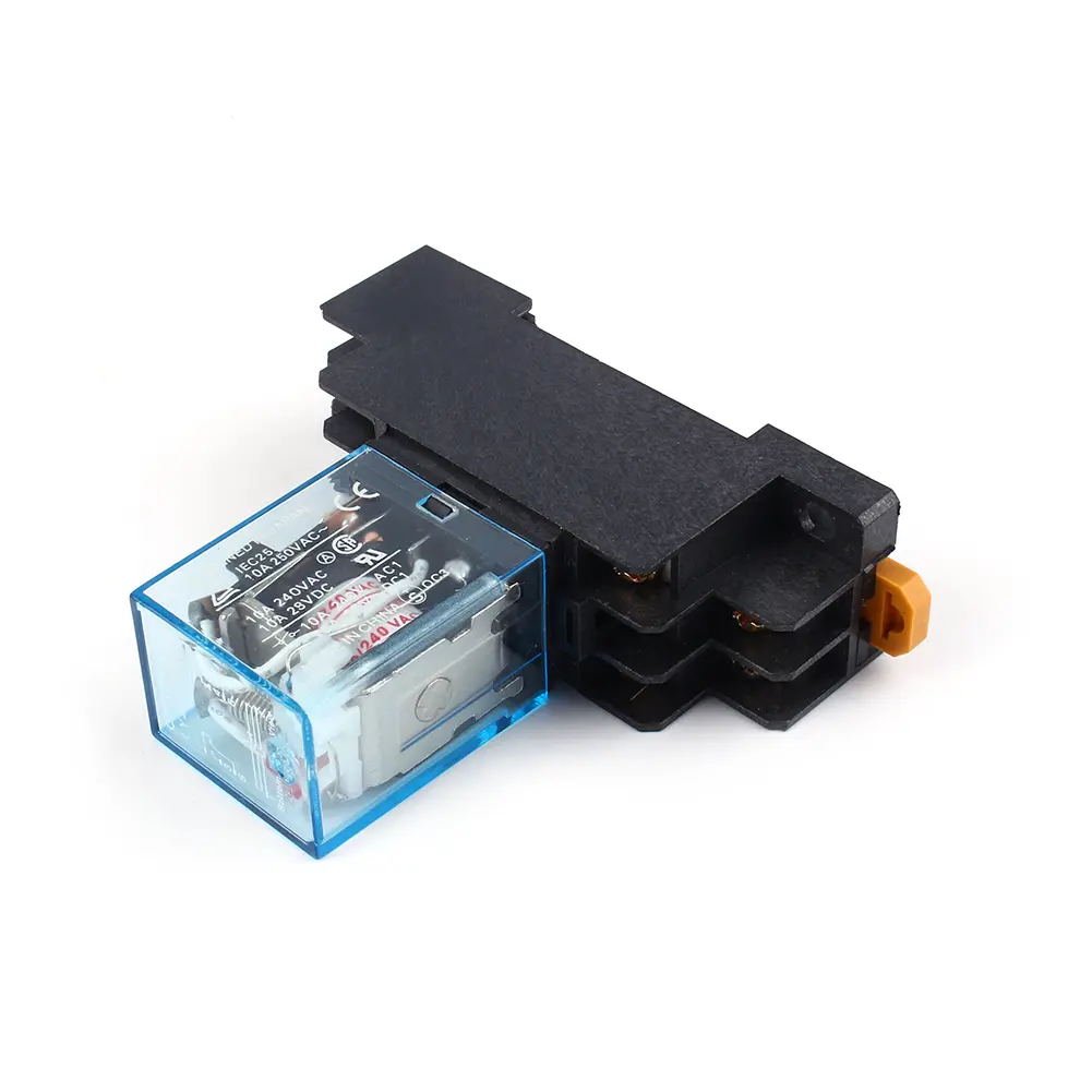 Coil Power Relay 10A DPDT LY2NJ HH62P HHC68A-2Z With Socket Base New AC 220V