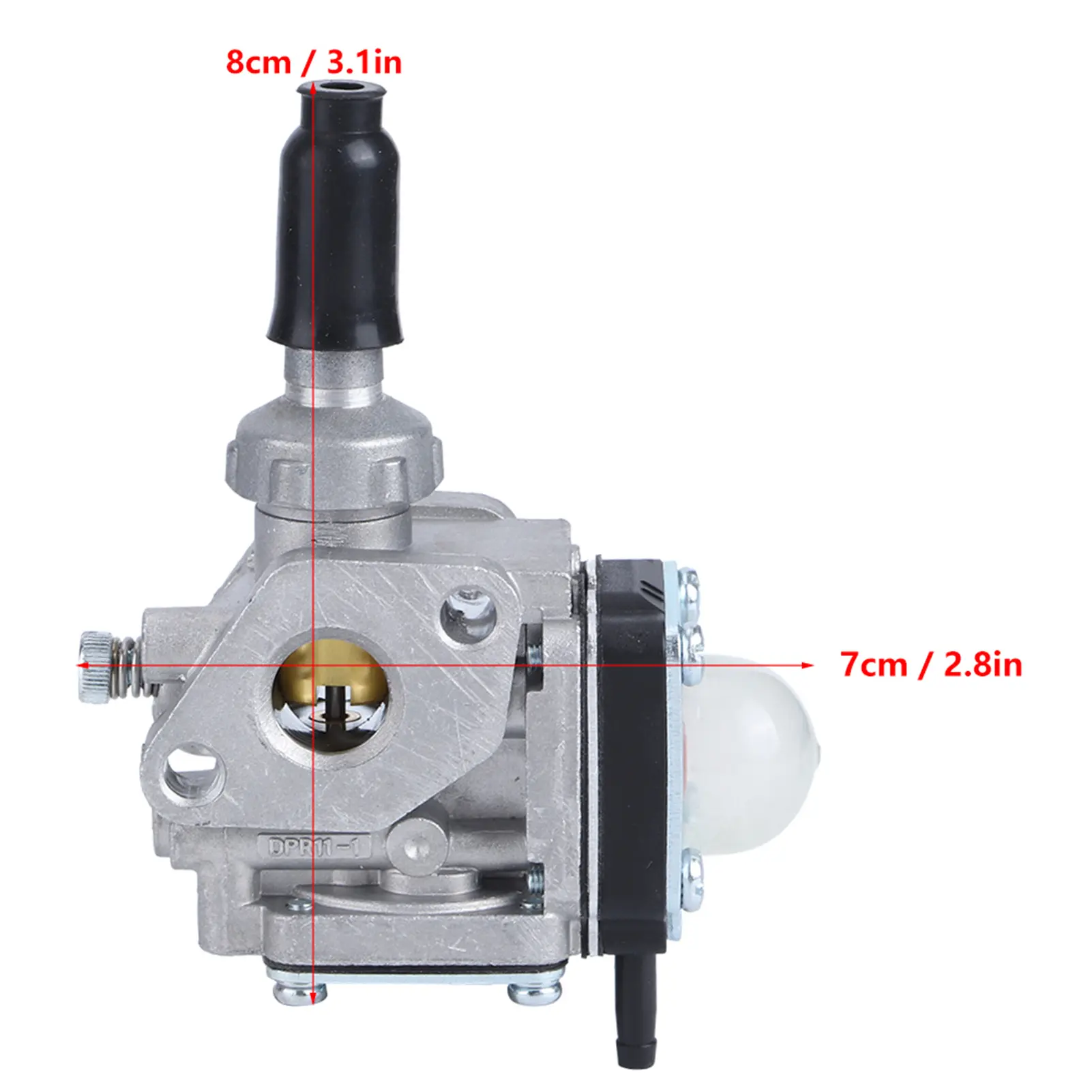 Lawn Mower Carburetor Outdoor Gardening Tool Lawn Mower Carburetor Carb Replacement for TH43 TH48 Engine