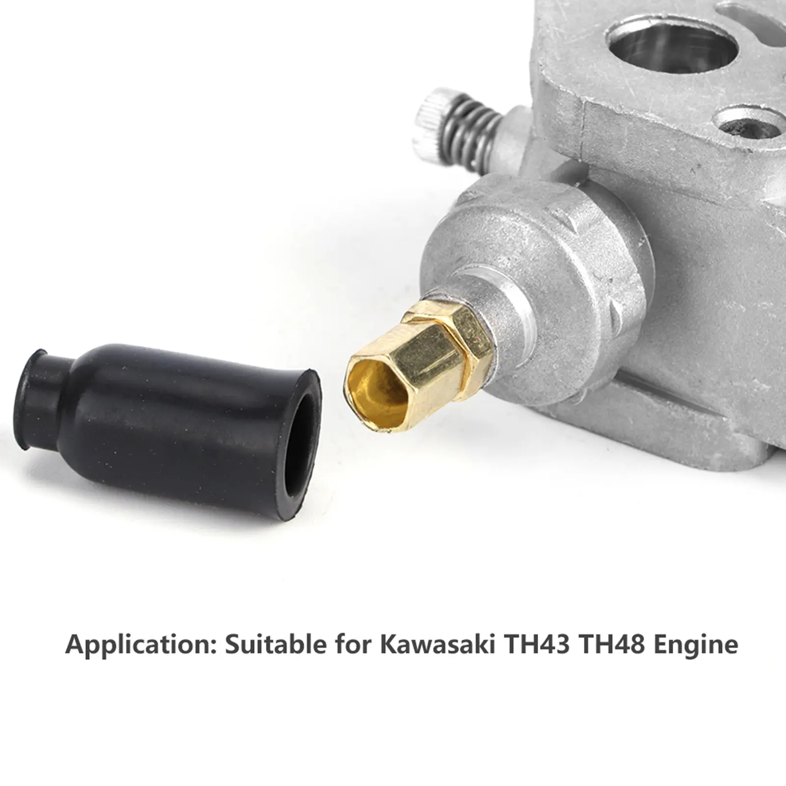 Lawn Mower Carburetor Outdoor Gardening Tool Lawn Mower Carburetor Carb Replacement for TH43 TH48 Engine