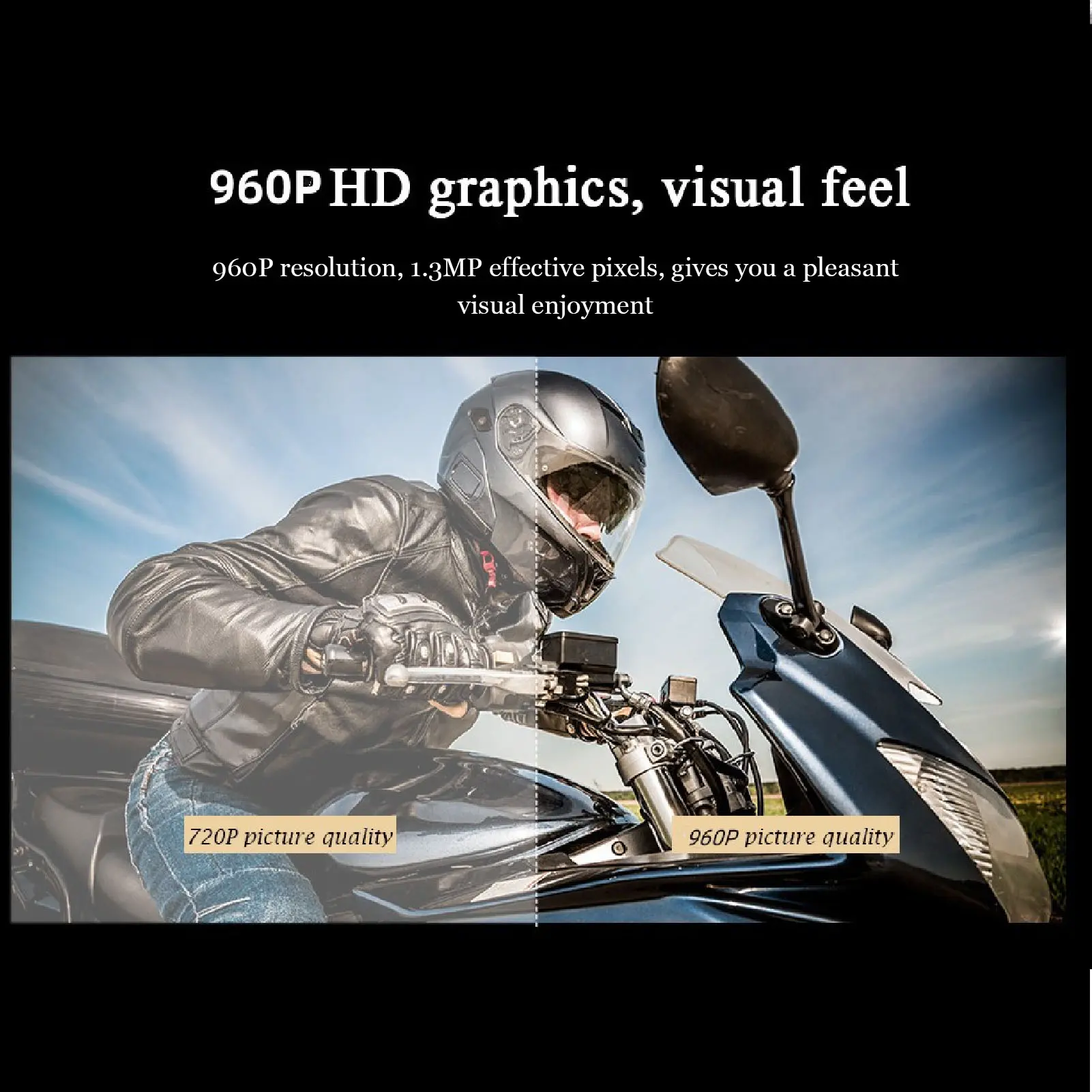 Bicycle Motorbike Sport Camera HD 960P Sports Action Camera Motorcycle Video DV Camcorder Bike Video Recorder