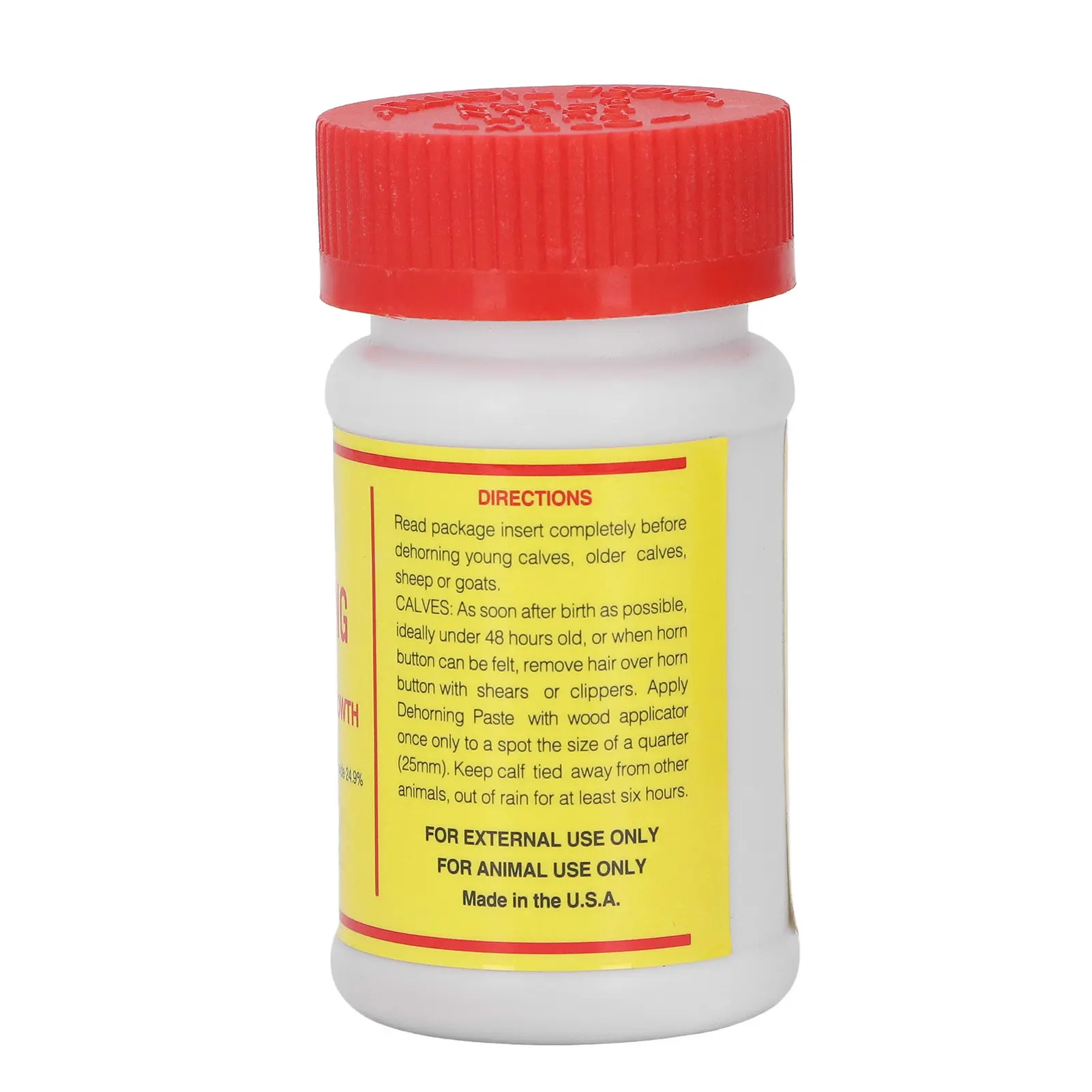 Cattle Dehorner Paste Livestock Dehorning Solution Supply Horn Removal Paste for Cattle