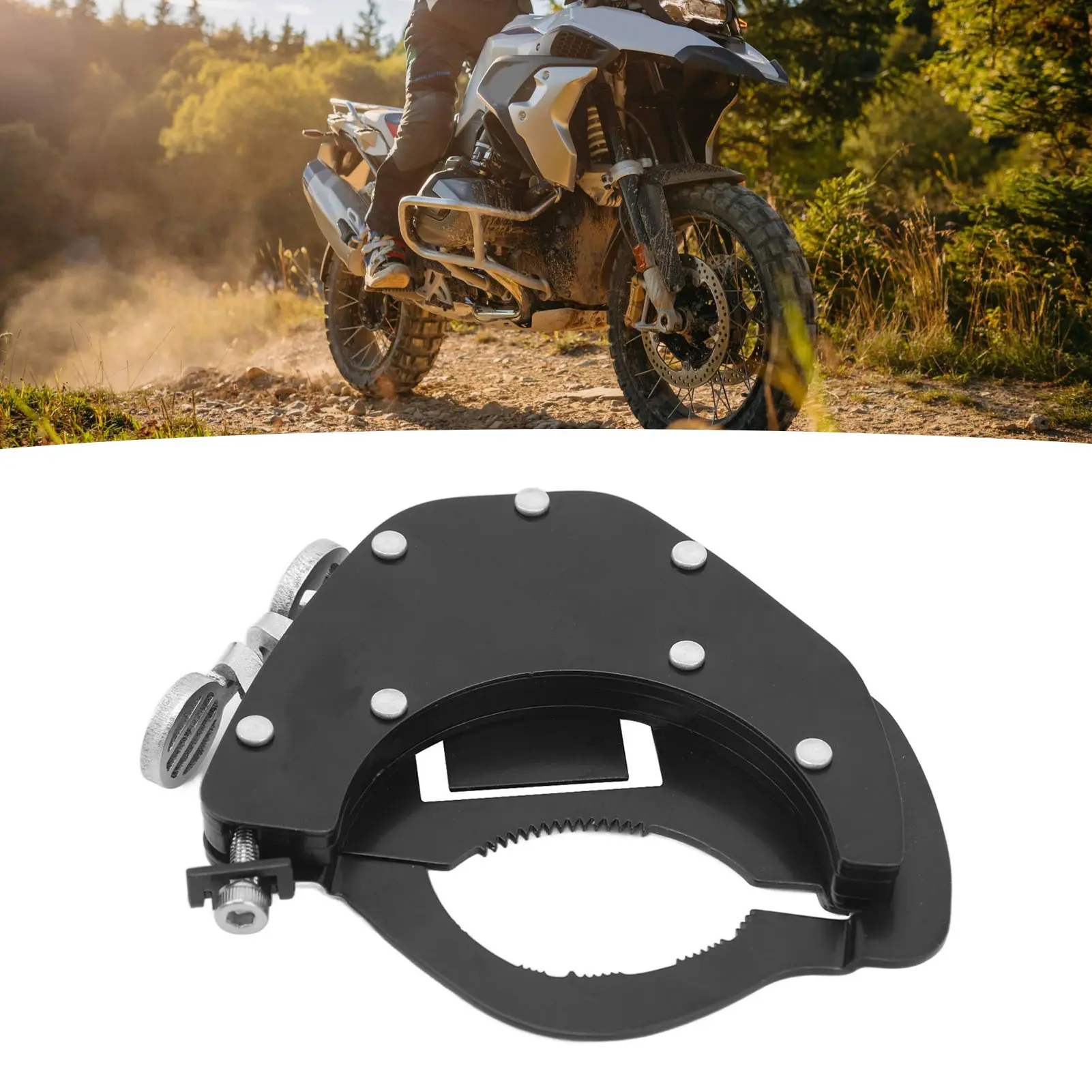 Motorcycle Throttle Lock Universal Rustproof Adjustable Control Throttle Assist Lock Retainer