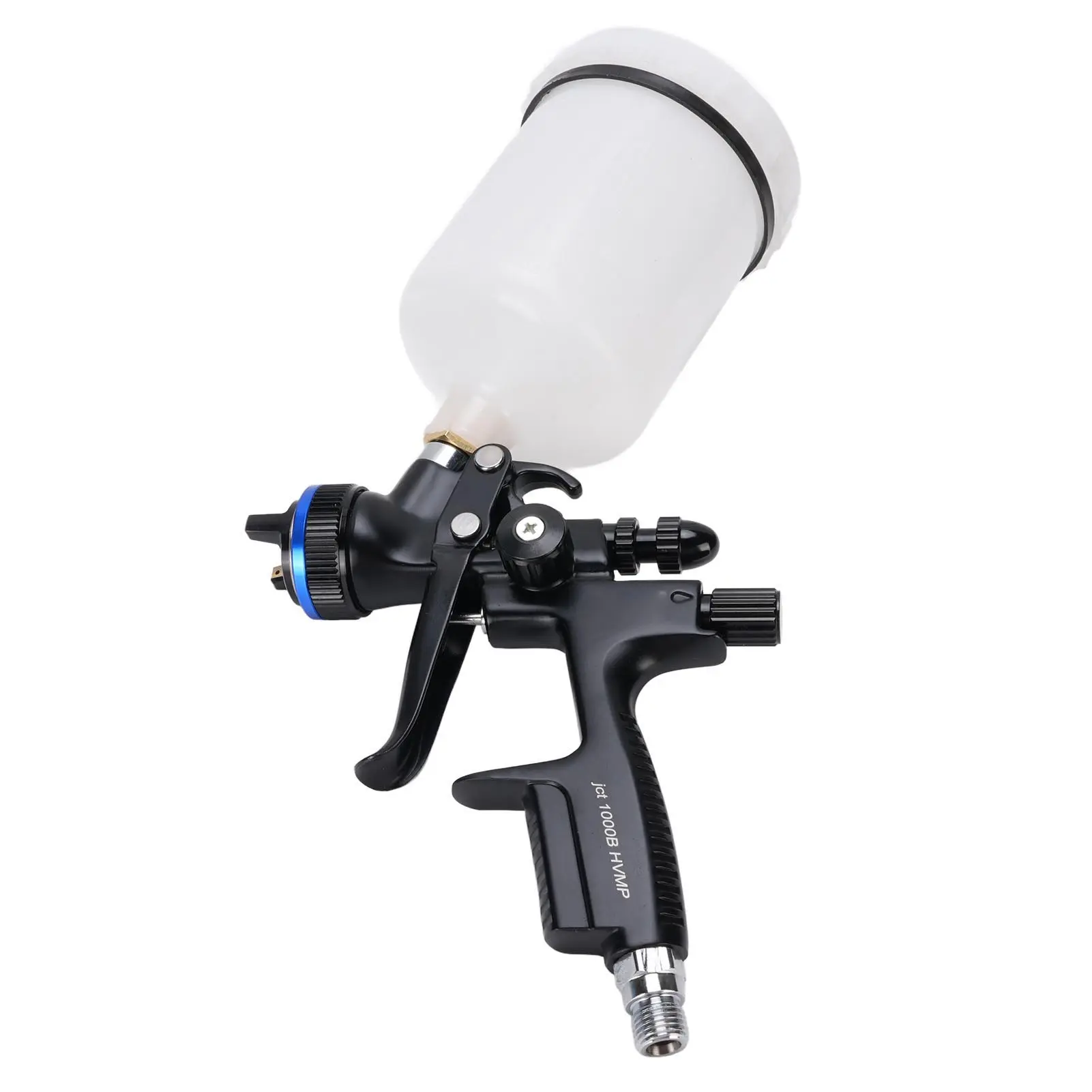 HVLP Spray Tool 4000B 600ml Cup 1.3mm Nozzle Air Paint Sprayer Tool Kit with Cleaning Brush for Furniture Walls Door