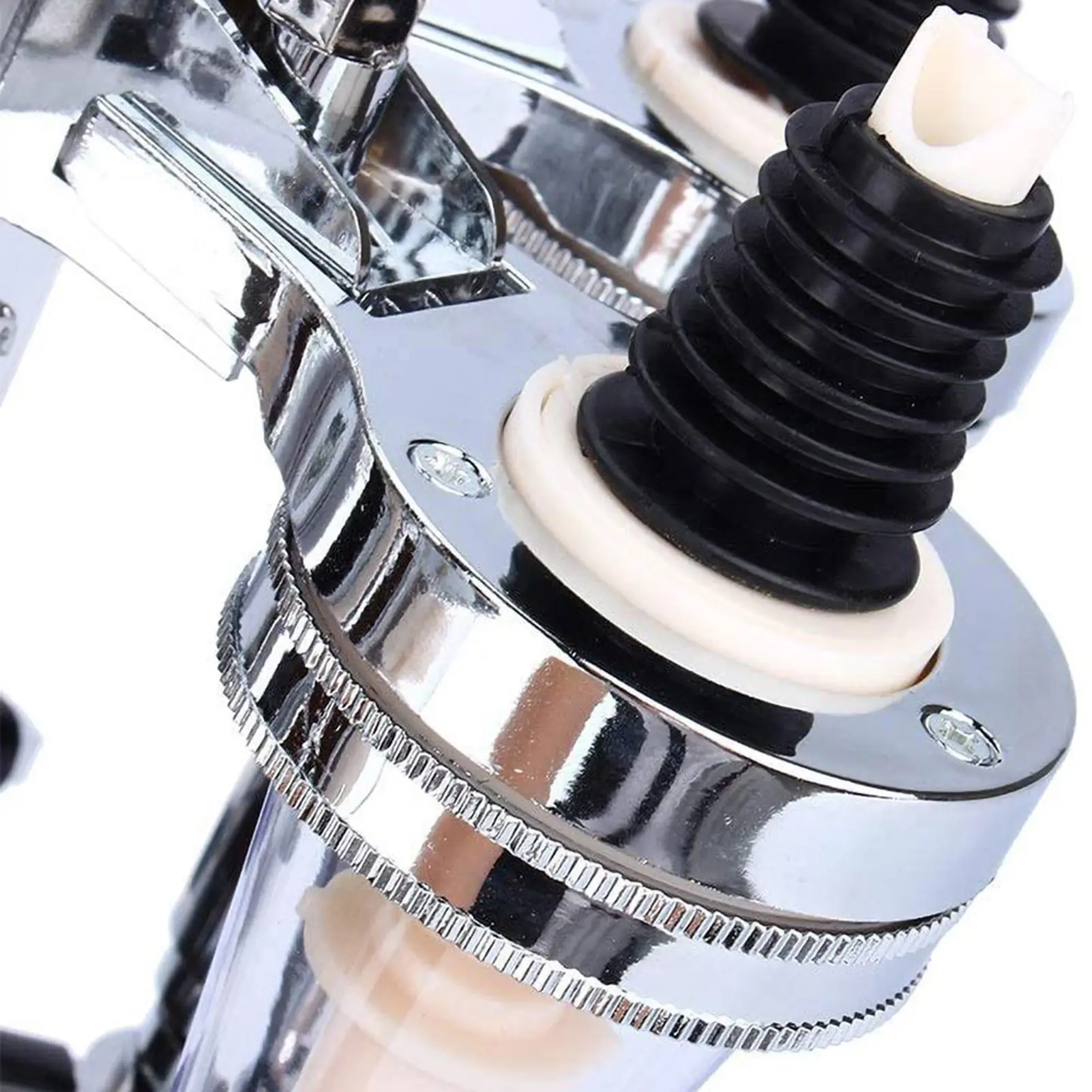 Rotating Wall Mounted 6 Bottle Stand Optic Dispenser Drinks Wine Steel Bar Butler