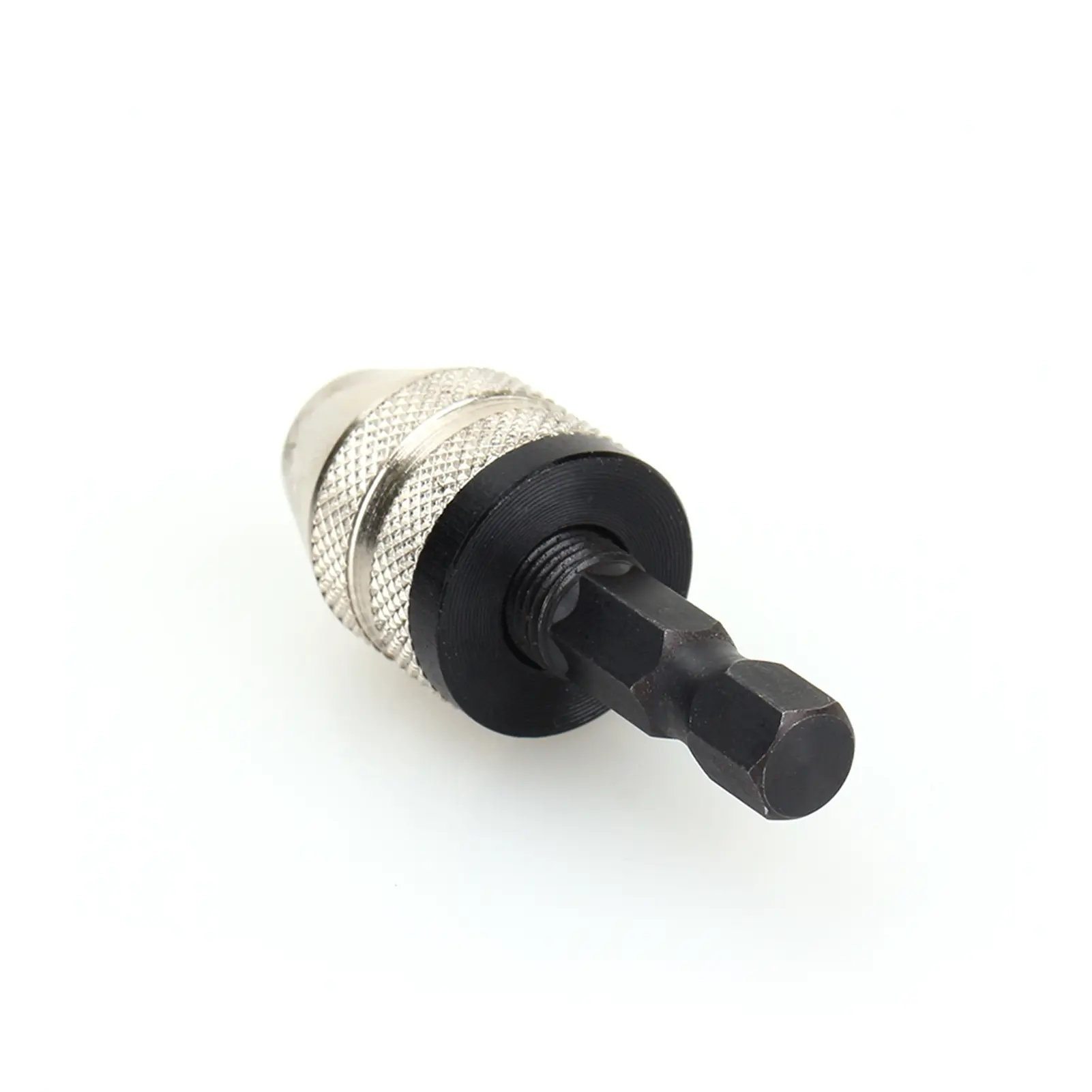 Drill Chuck 1/4" 0.3~3.6mm Quick Change Keyless Drill Bit Chuck Hex Shank Adapter Converter