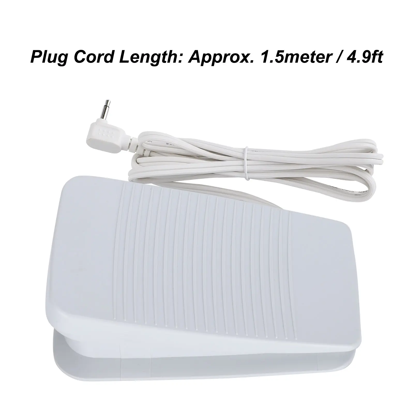 Sewing Machine Foot Pedal Controller Plastic Multifunctional Single Hole Power Cord