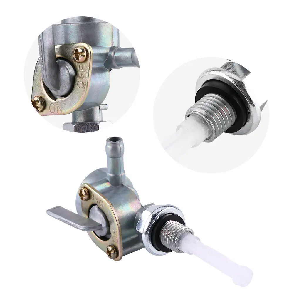 Gas Tank Fuel Switch Valve Pump Petcock Oil Tank Tap M10 x 1.25