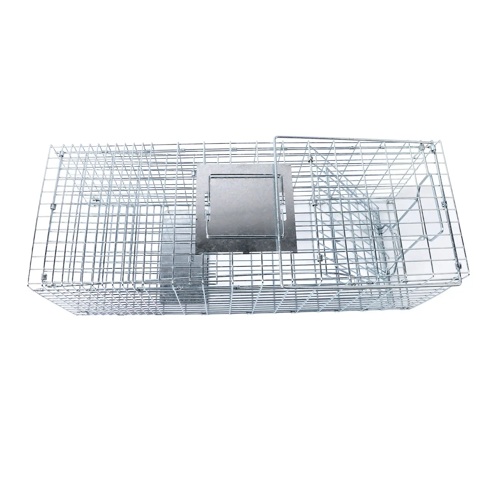 Folding Cat Cage Mild Steel Wire Cat Cage Portable Lightweight Metal Wire Pet Cage for Small Medium Cats
