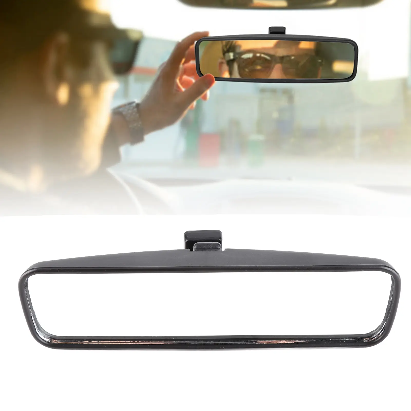 Interior Rear View Mirror ABS and Glass Housing 814842 Fits for 107/206/106