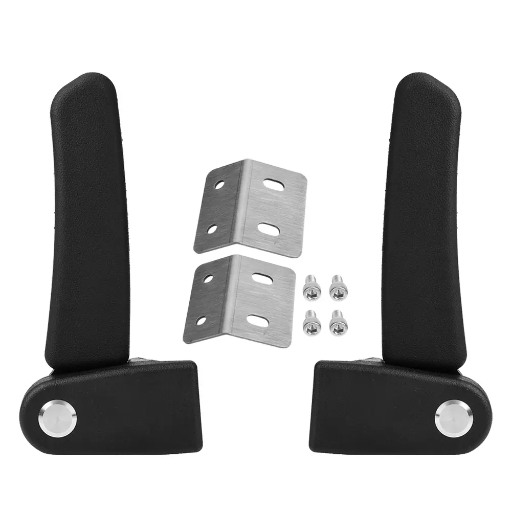 Motorcycle Passenger Rear Folding Top Case Box Rear Seat Armrest Kit for Yamaha