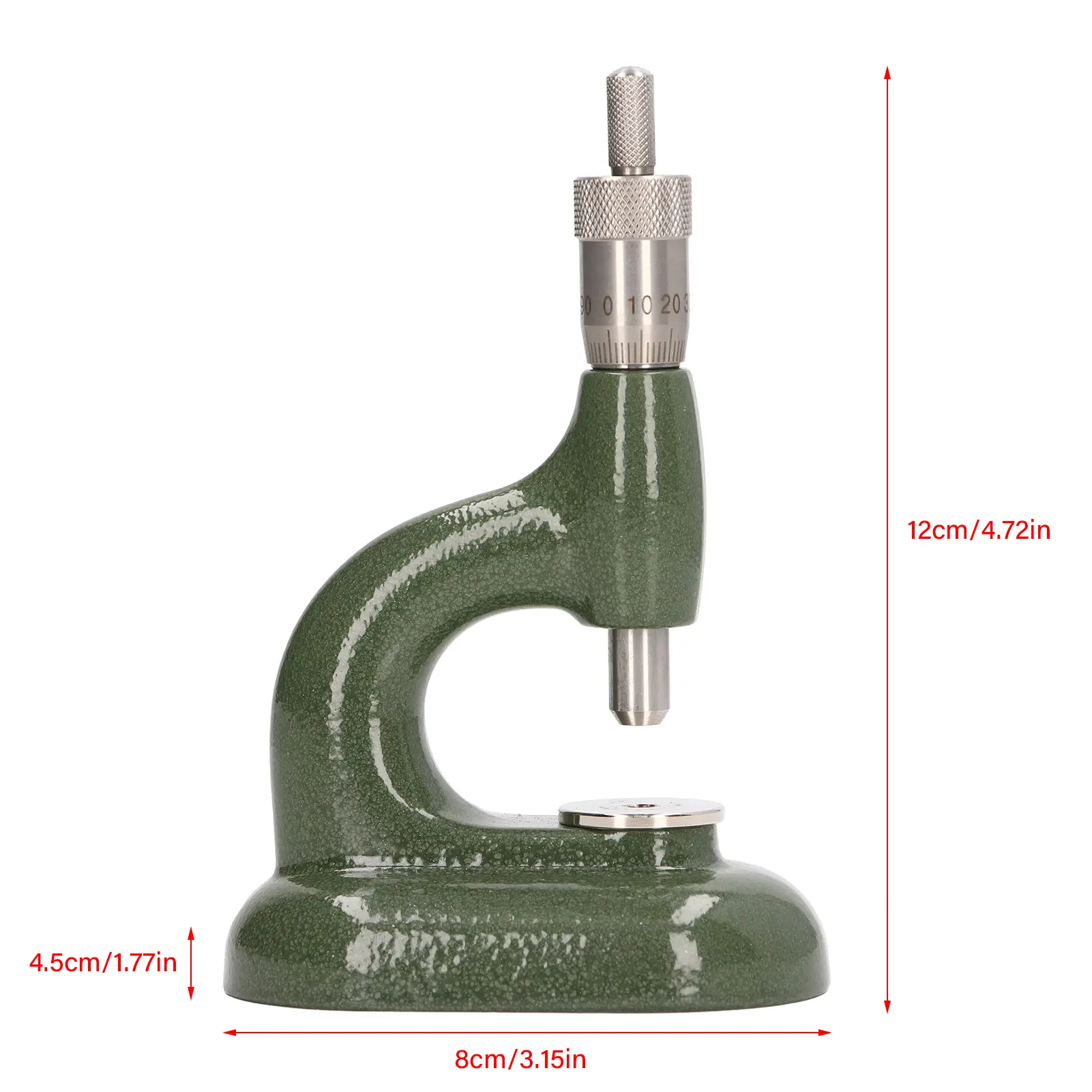 Watch Press Set Watch Repair Tool Watch Repair Tool Aluminum Alloy Watch Case Closer with Dies Watchmaker Jewelling Tool