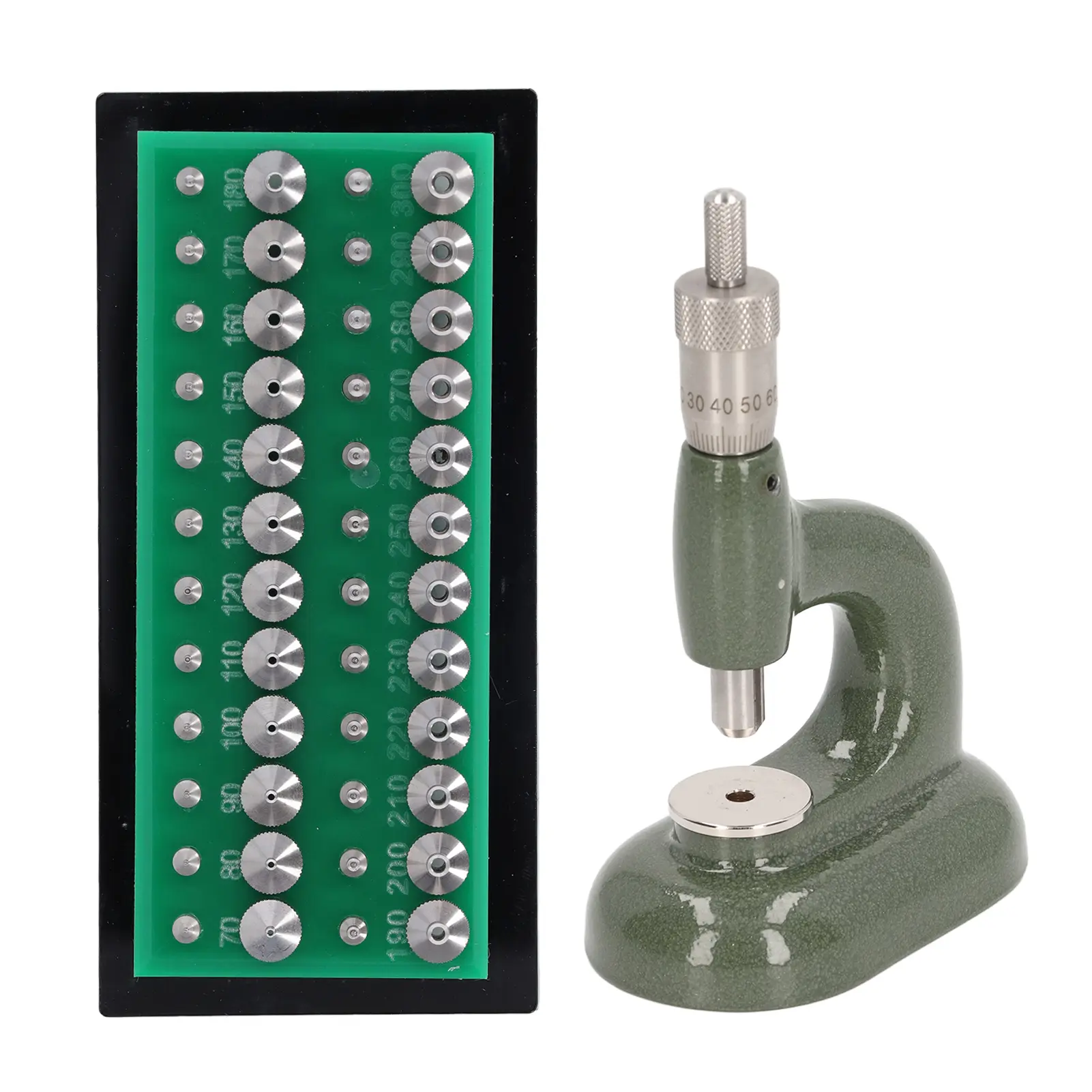 Watch Press Set Watch Repair Tool Watch Repair Tool Aluminum Alloy Watch Case Closer with Dies Watchmaker Jewelling Tool