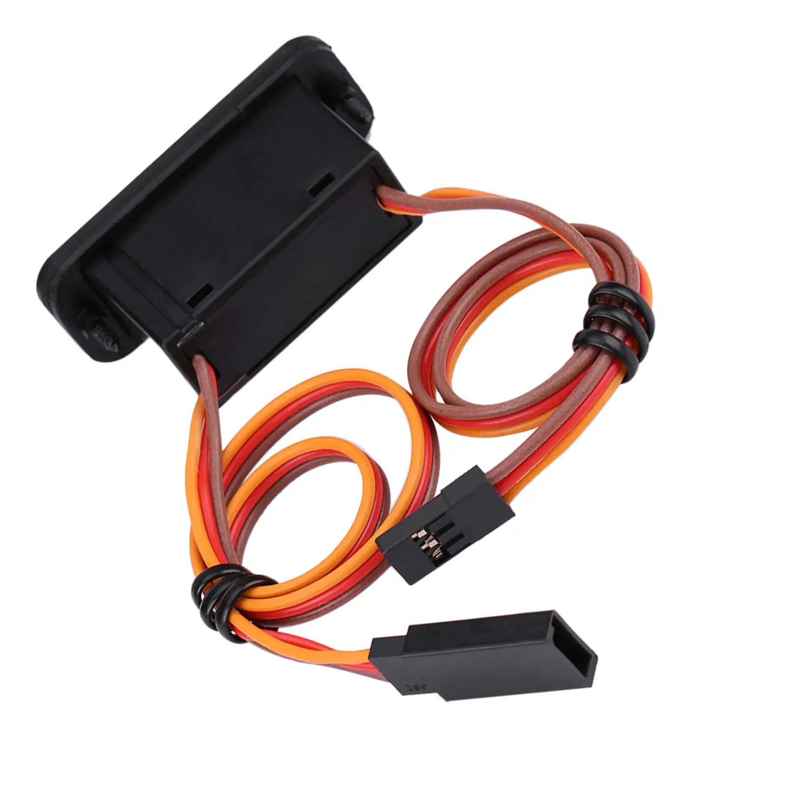 RC Switch Connectors Heavy Duty RC Switch with LED Display JR RC On Off Connectors Accessory for Receiver Accessories 6-12V 12A