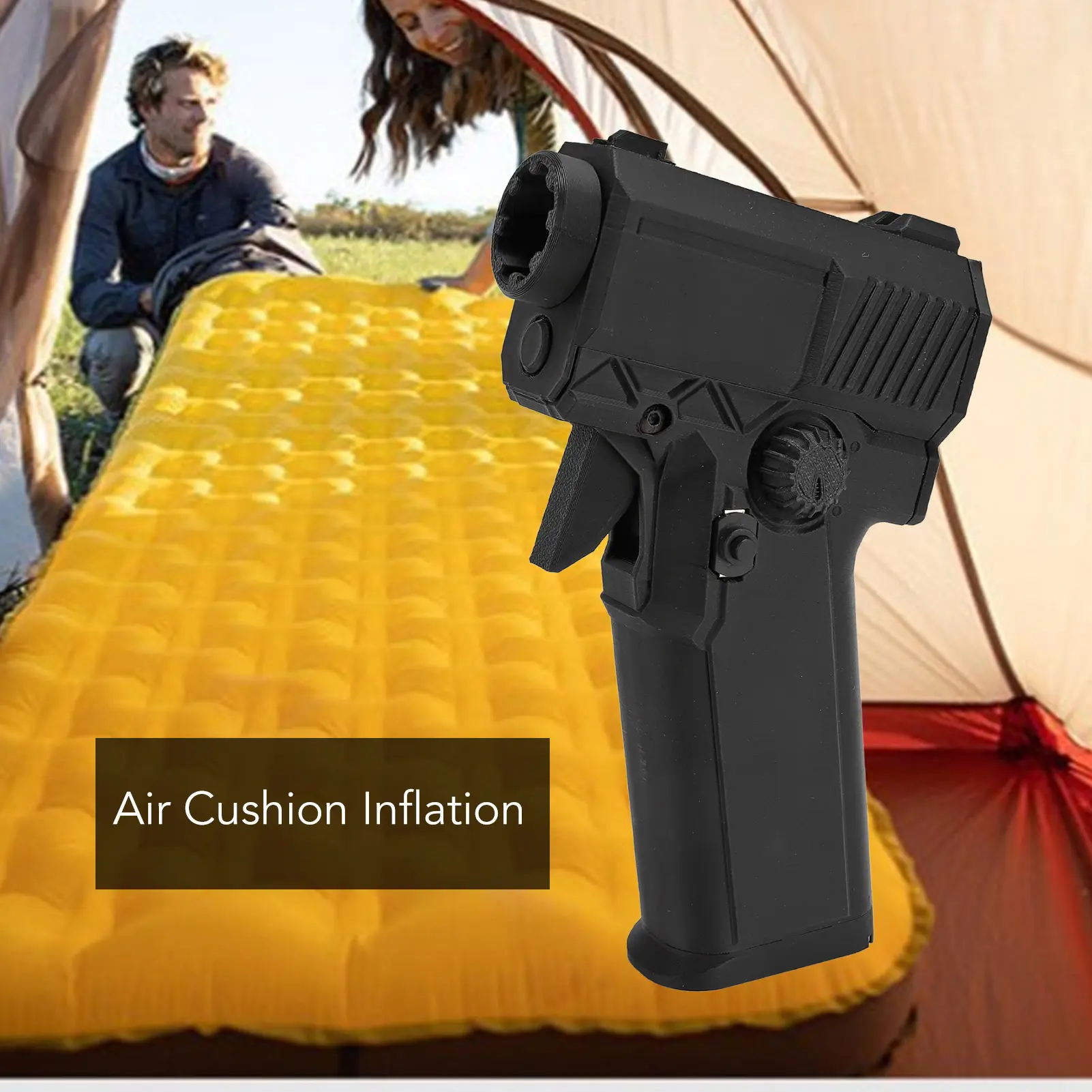 Electric Air Duster Multifunctional Efficient 200000RPM Stepless Speed Type C QC15W Fast Charge Jet Dry Blower for Car Computer