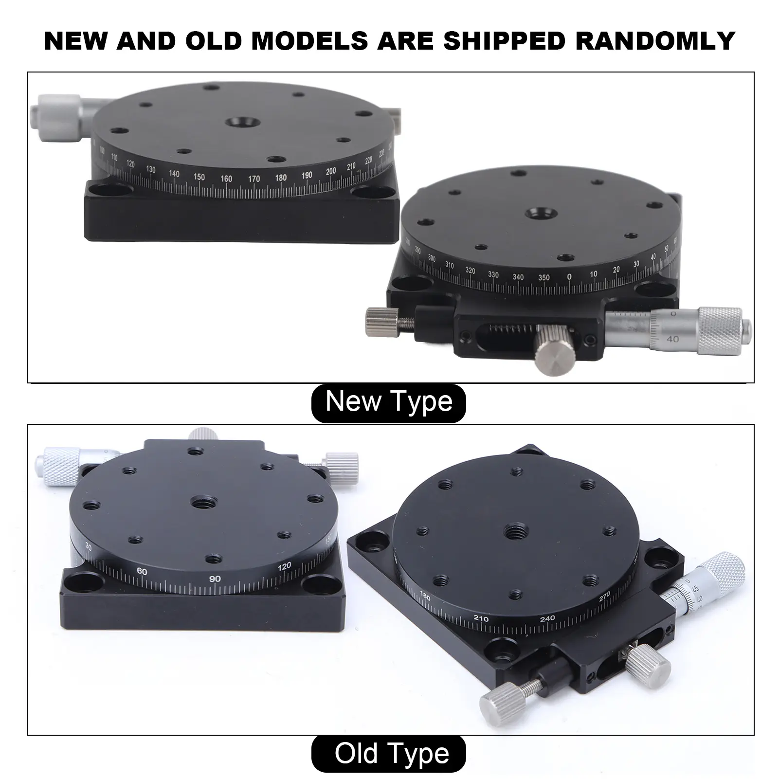 RS60‑L Manual Trimming Station Displacement  Linear Stage Tuning Sliding Table φ60mm Trimming