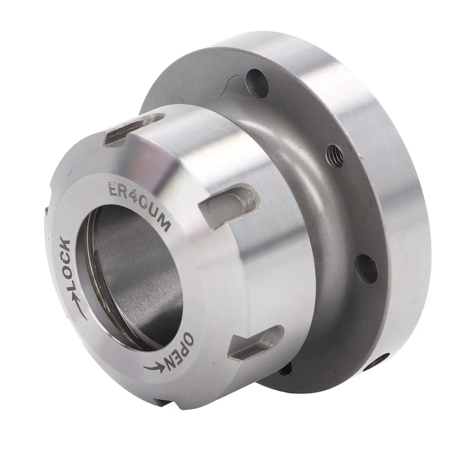 Clamping Collet Holder Compact Replacement for CNC Milling Machine Lathe ER40 80mm Diameter