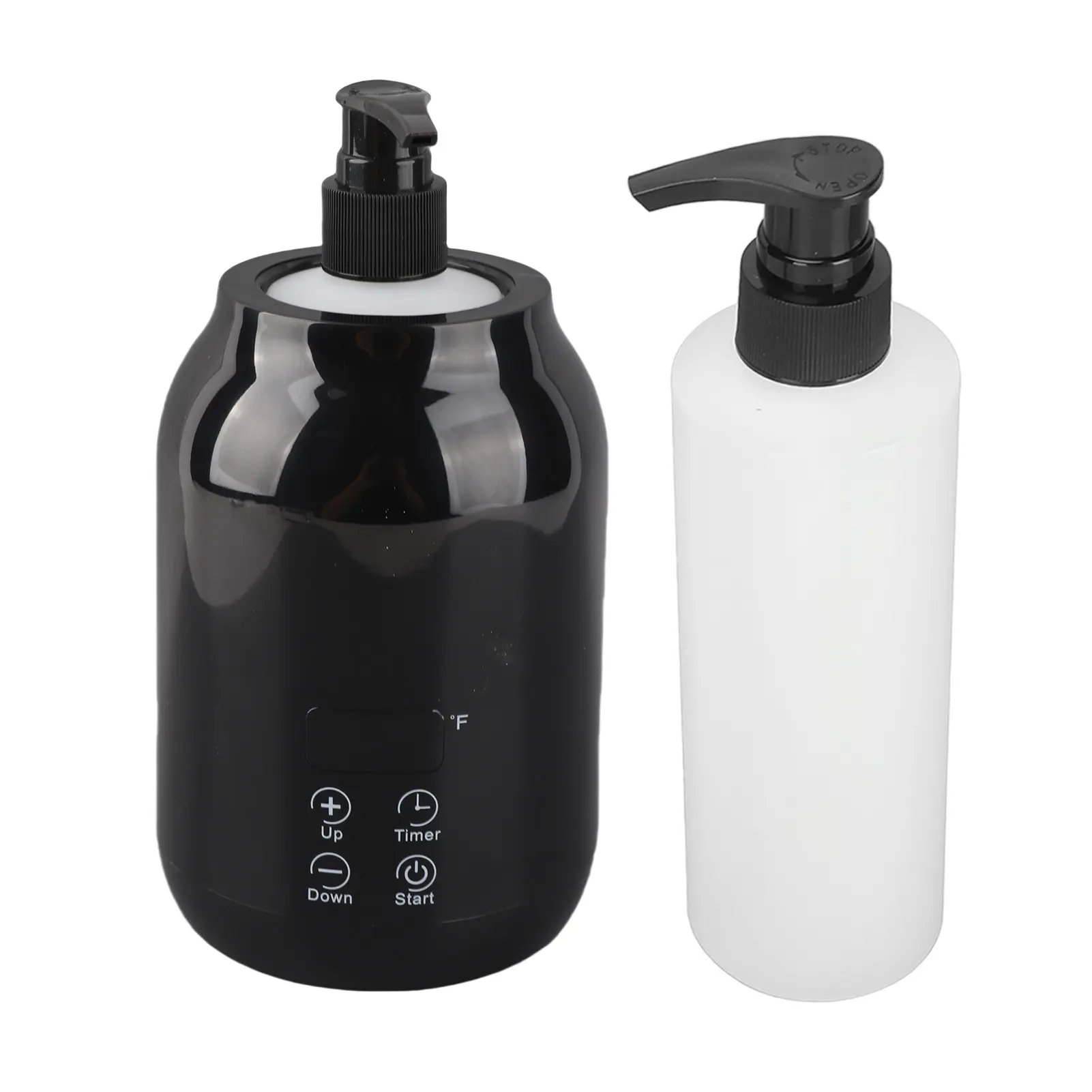 Essential Oil Heater LED Display Temperature Adjust Single Massage Oil Bottle Warmer Massage Oil Warmer Heater