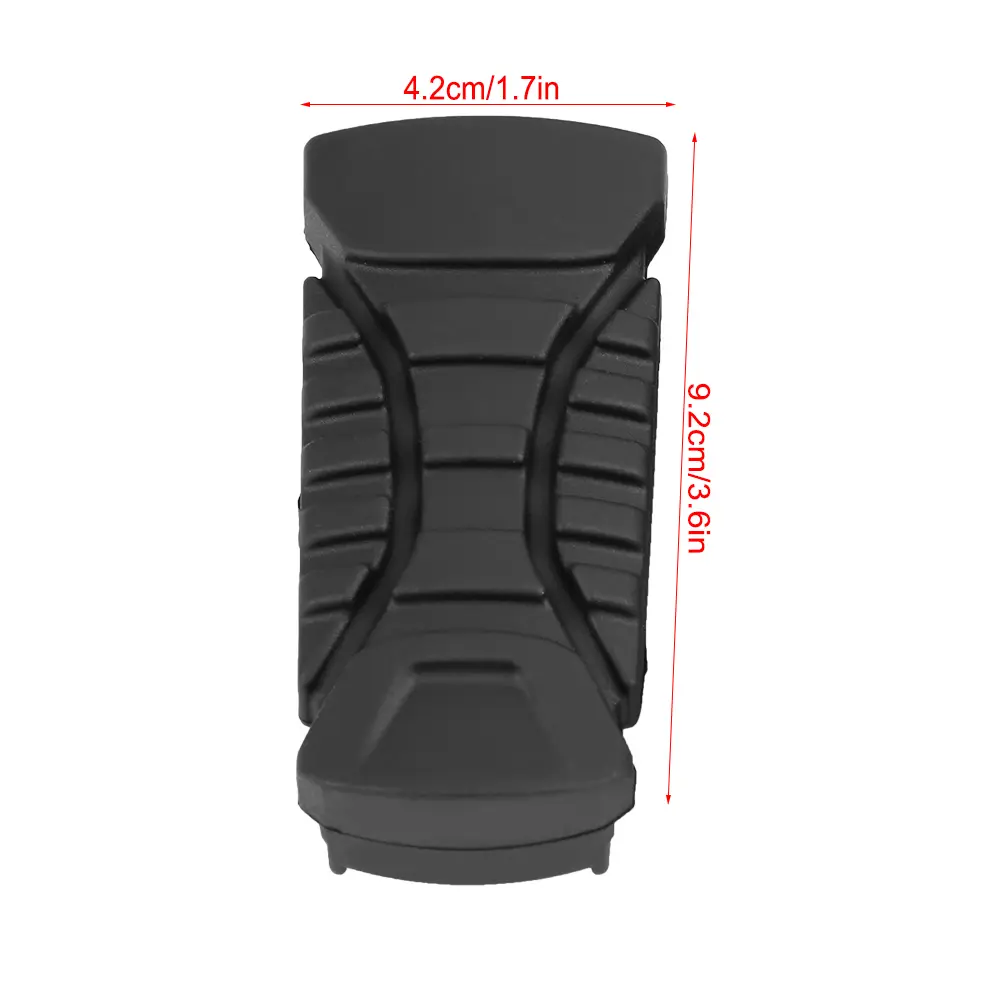 Motorcycle Rear Footpegs Plate Footrest Rubber Pad Cover for BMW R1200GS R1200GS ADV 2014-2017