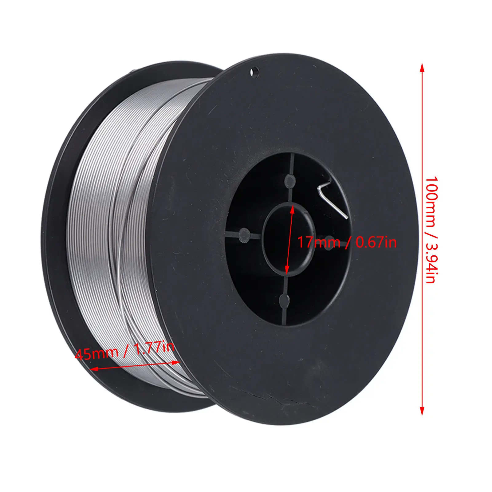 Flux Cored Wire 1.0mm MIG Welding Core Carbon Steel Self Protective 1KG for Gas Free Welding