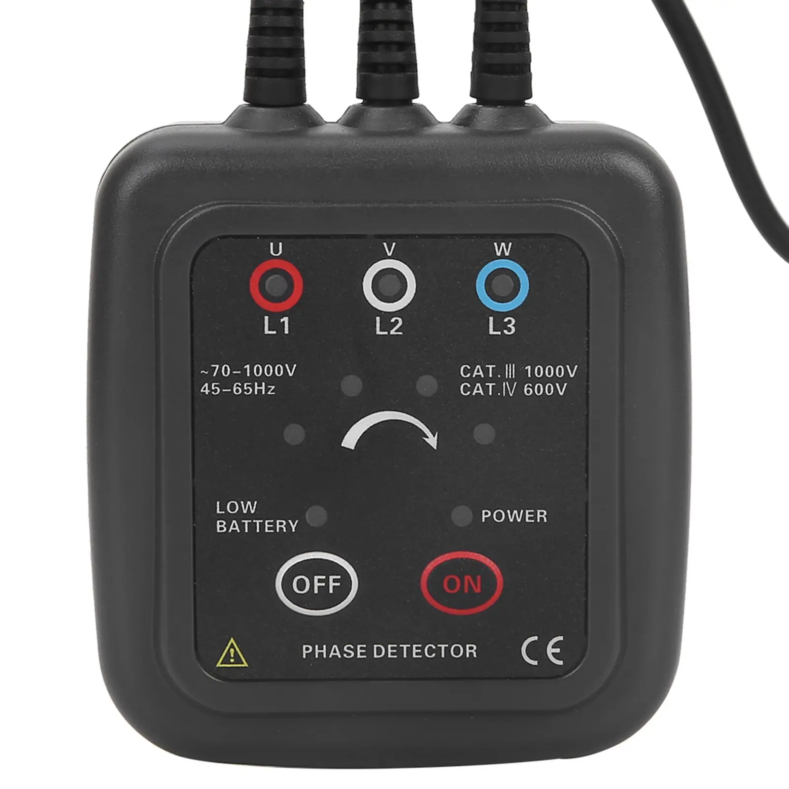 ETCR1000C Non Contact Phase Sequence Detector Magnetic Base Phase Meter AC 70-1000V