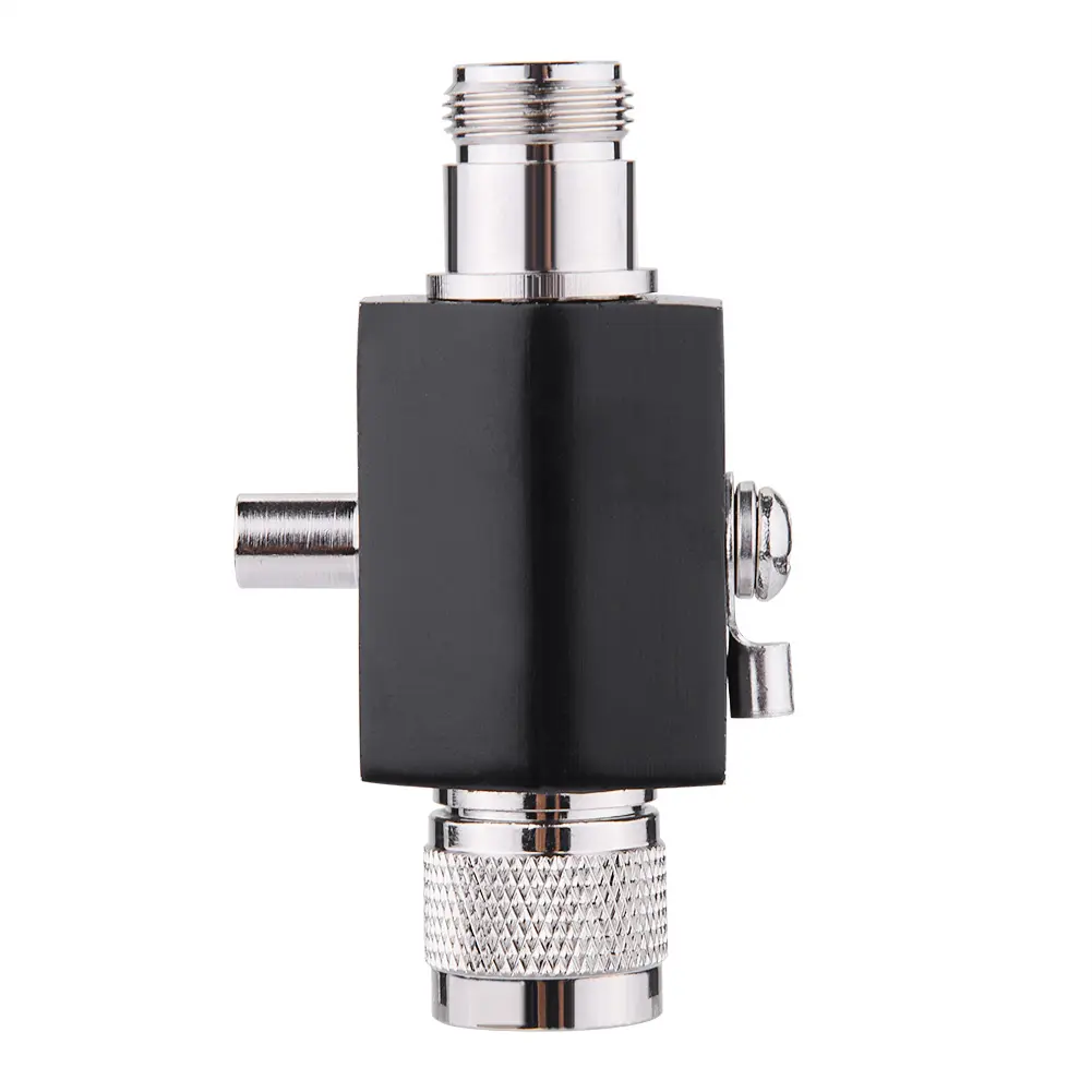 Lightning Surge Protection 50Ω DC-2500MHz N Connector 400W Coaxial Lightning Surge Protection Protector Arrester Arrestor