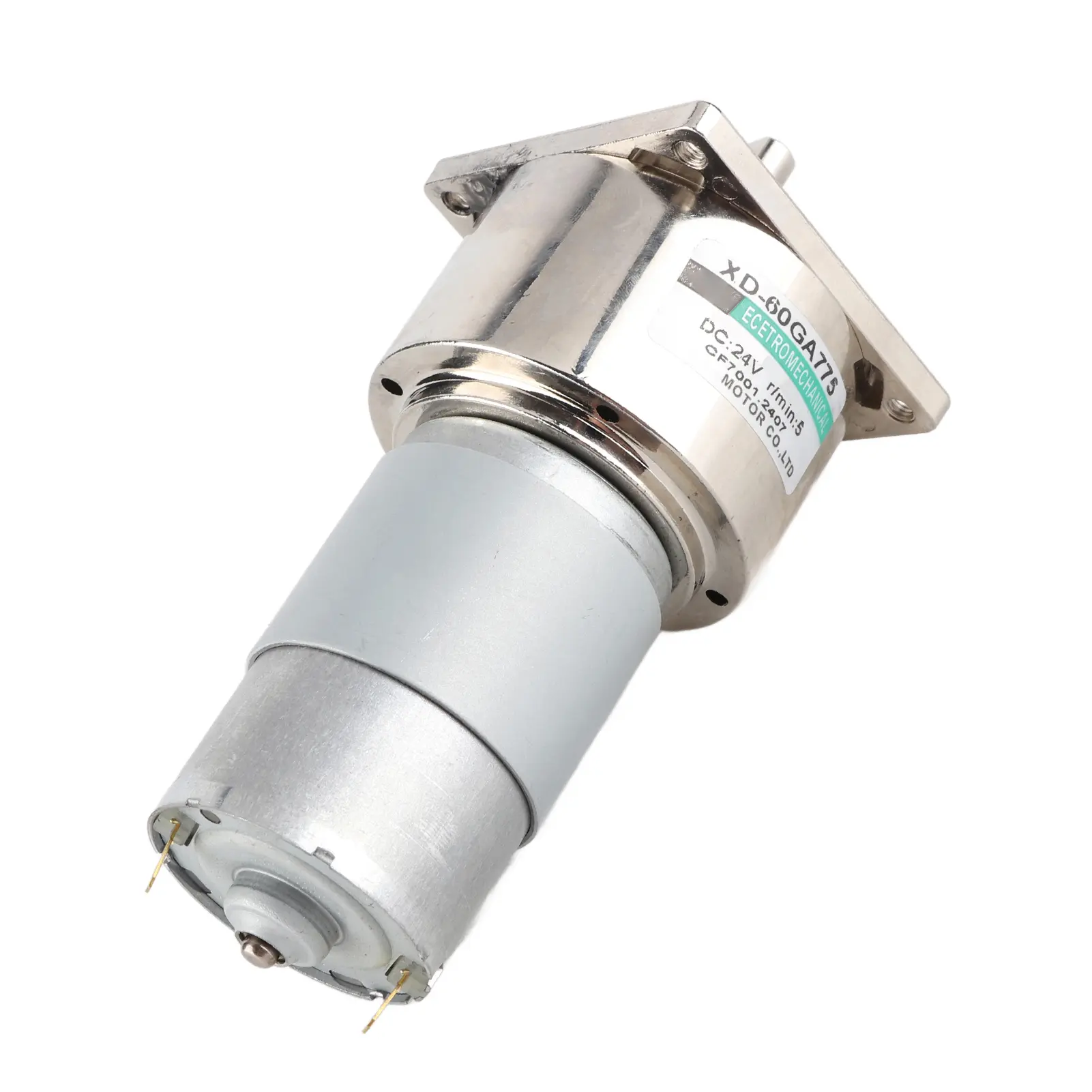 DC 24V 35W Micro Direct Current Metal Gear Motor Speed Adjustable CW/CCW