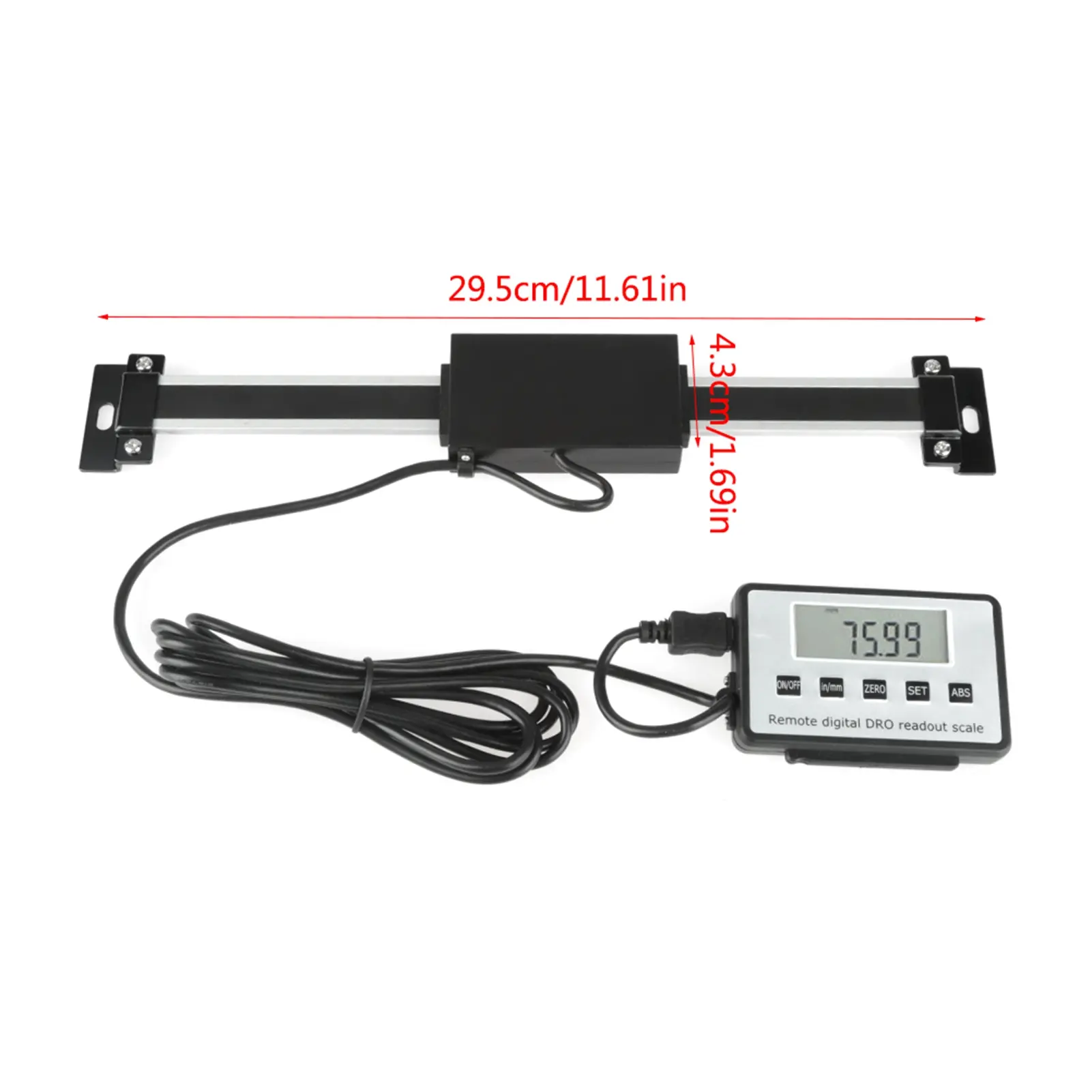 0-150mm Accurate Digital LCD Readout Scale for Milling Machines Lathes