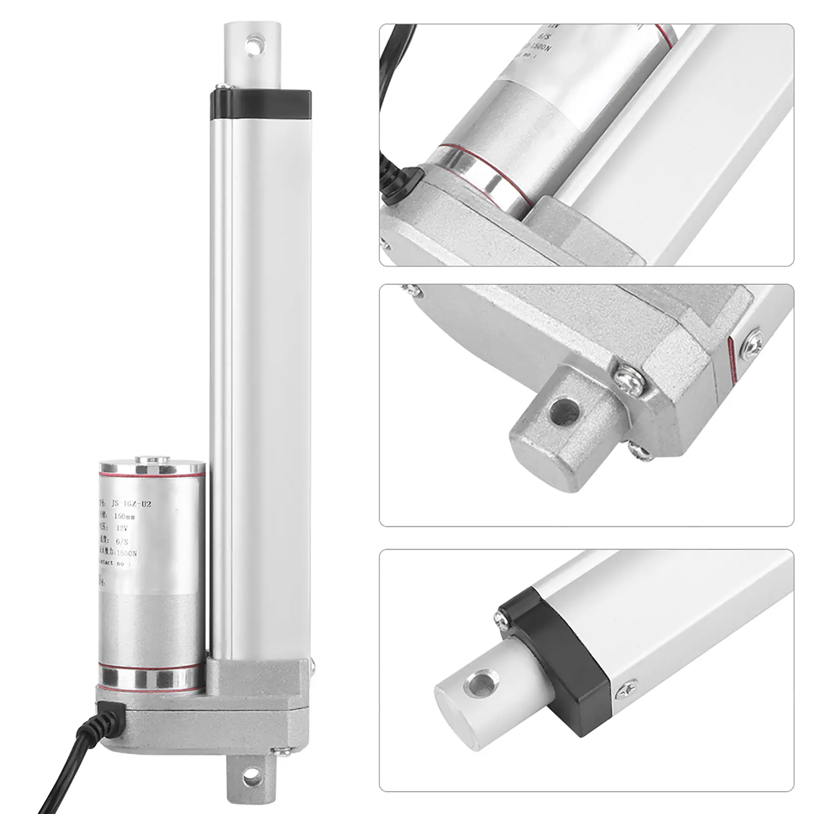 DC 12V Linear Actuator 140KG Max Lift Stroke Electric Motor for Medical Auto Car