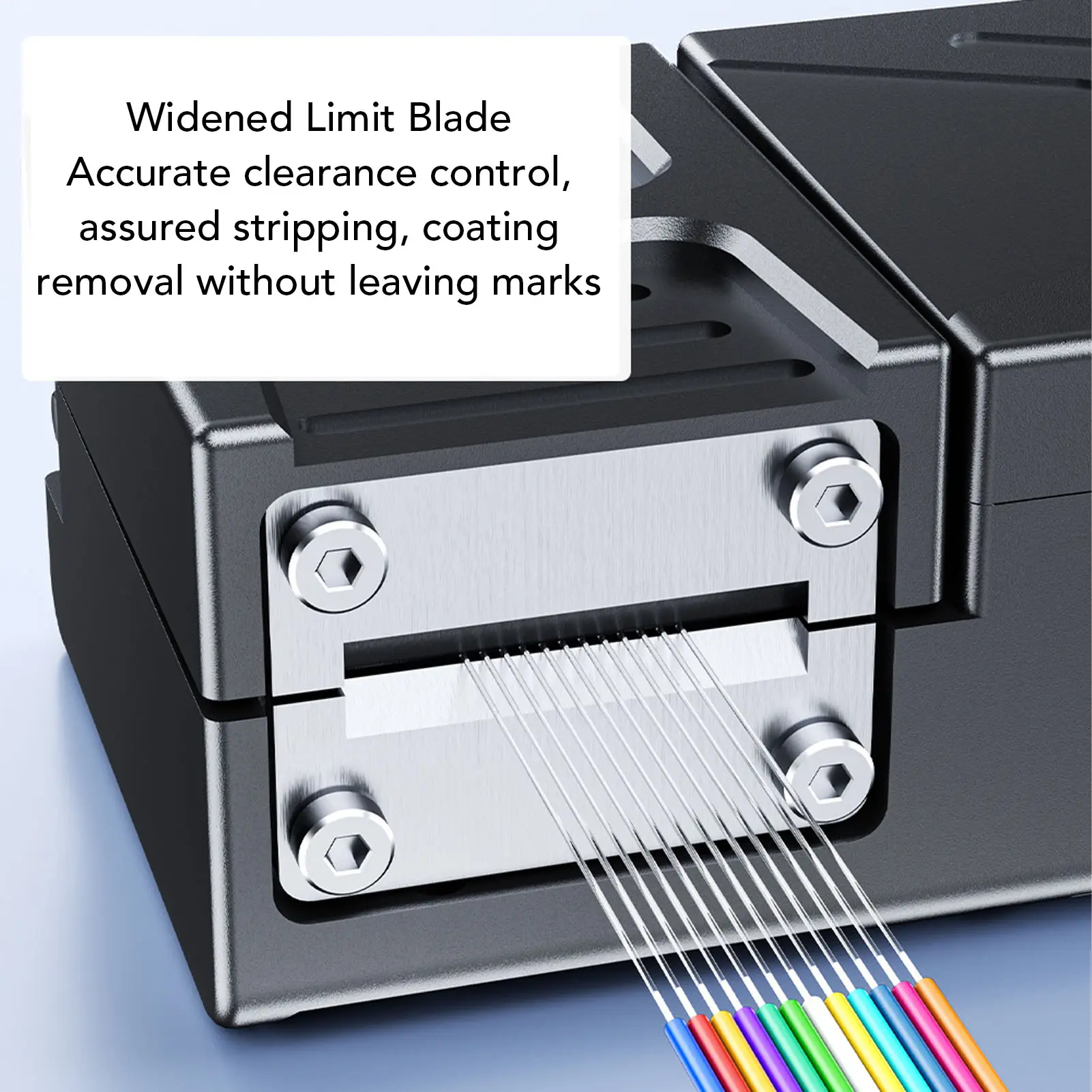 Fiber Optic Thermal Stripper Rechargeable Auto Heating Stripping Tool for Bundle Bare Ribbon Non Visible Optical Fibers