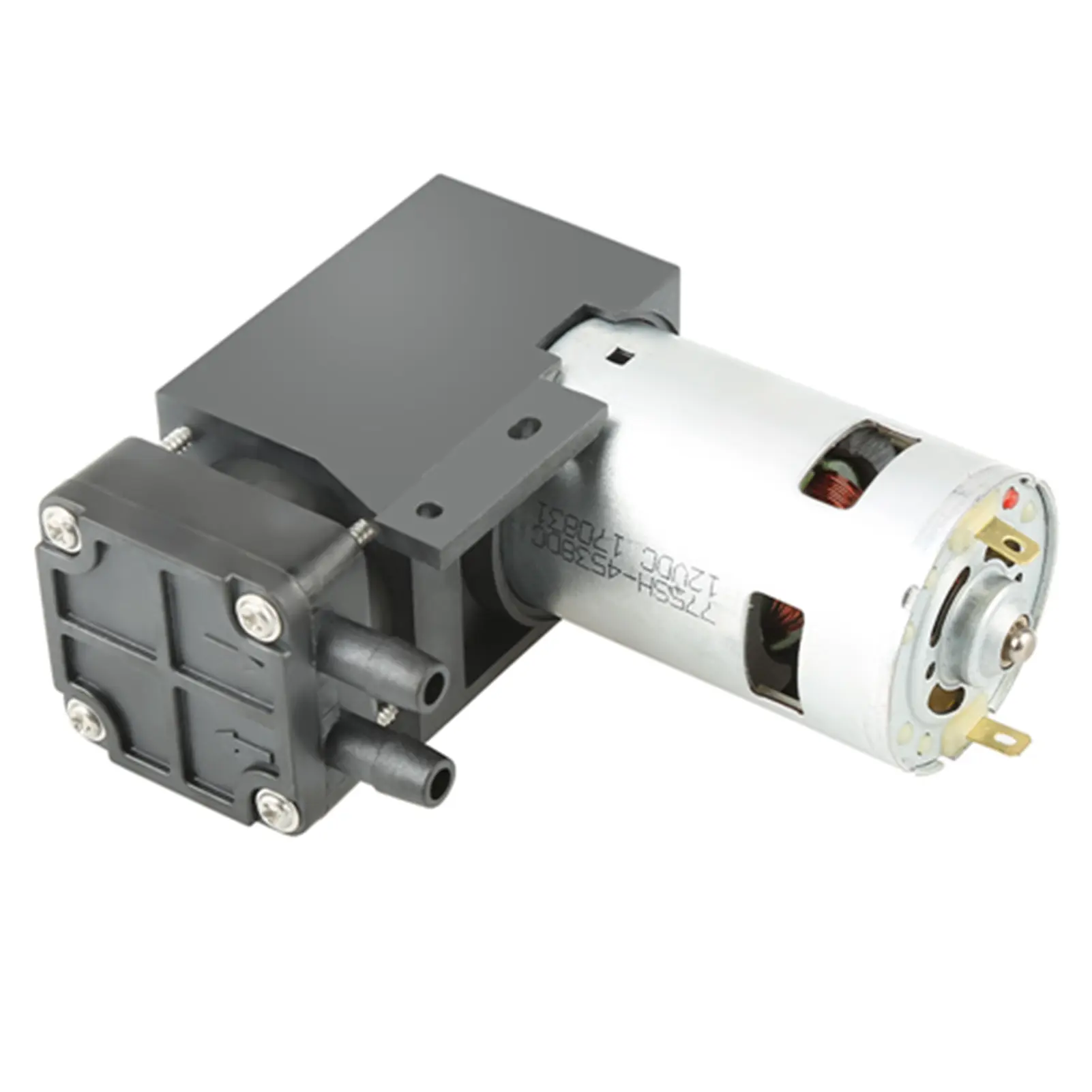 Vacuum Pump 1pc DC12V 42W Mini Small Oilless Vacuum Pump ‑85KPa Flow 40L/min
