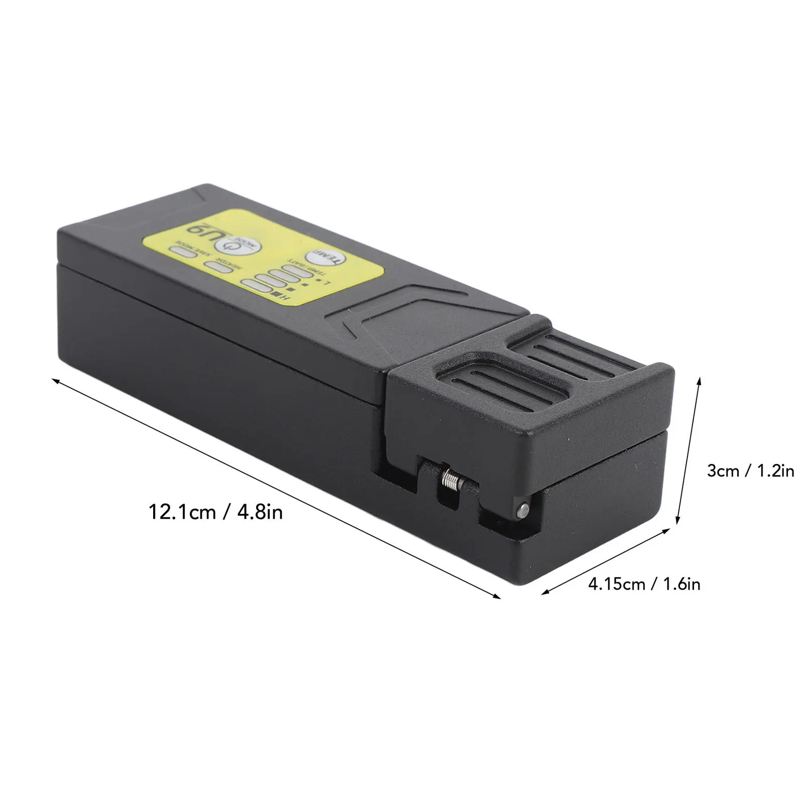 Fiber Optic Thermal Stripper Rechargeable Auto Heating Stripping Tool for Bundle Bare Ribbon Non Visible Optical Fibers