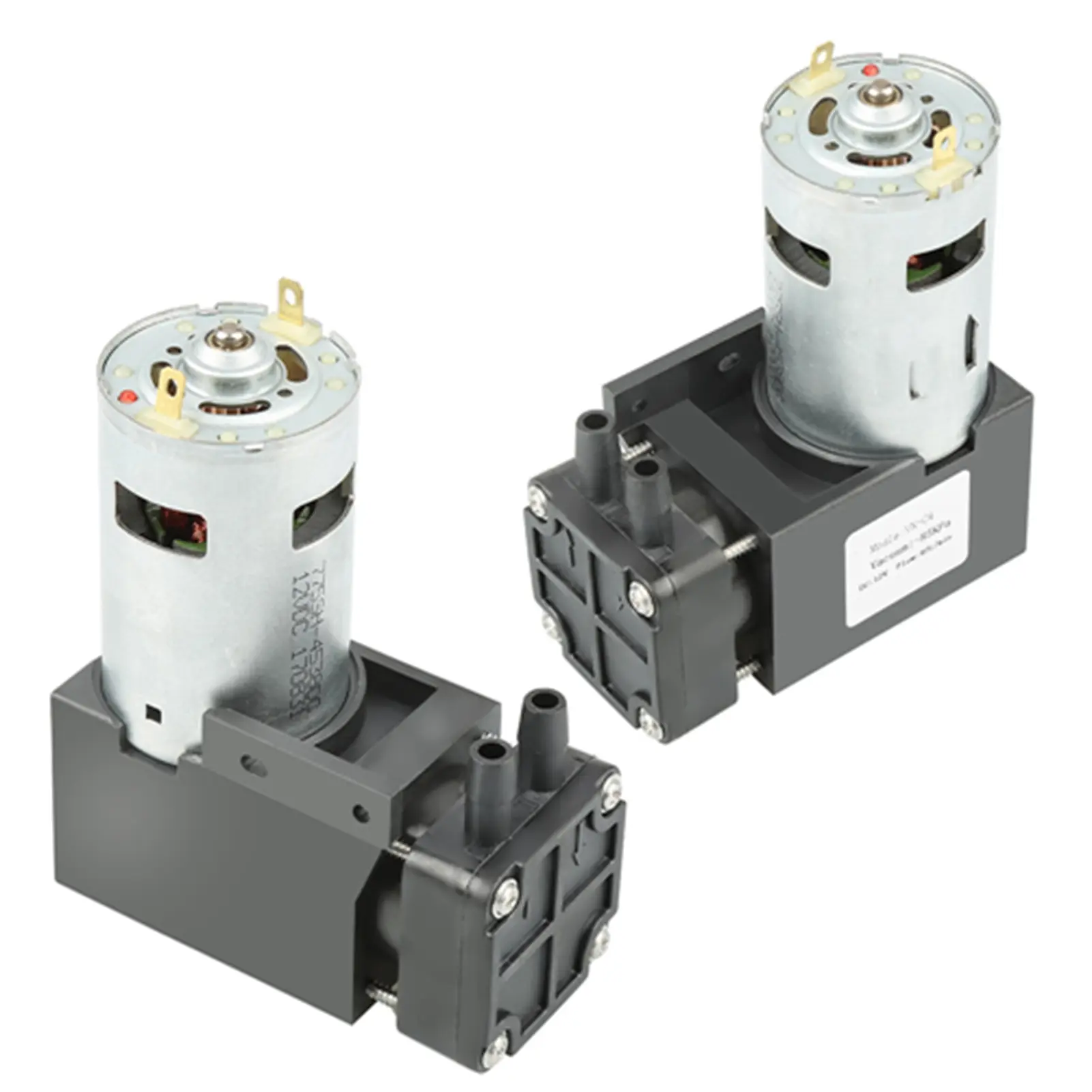 Vacuum Pump 1pc DC12V 42W Mini Small Oilless Vacuum Pump ‑85KPa Flow 40L/min