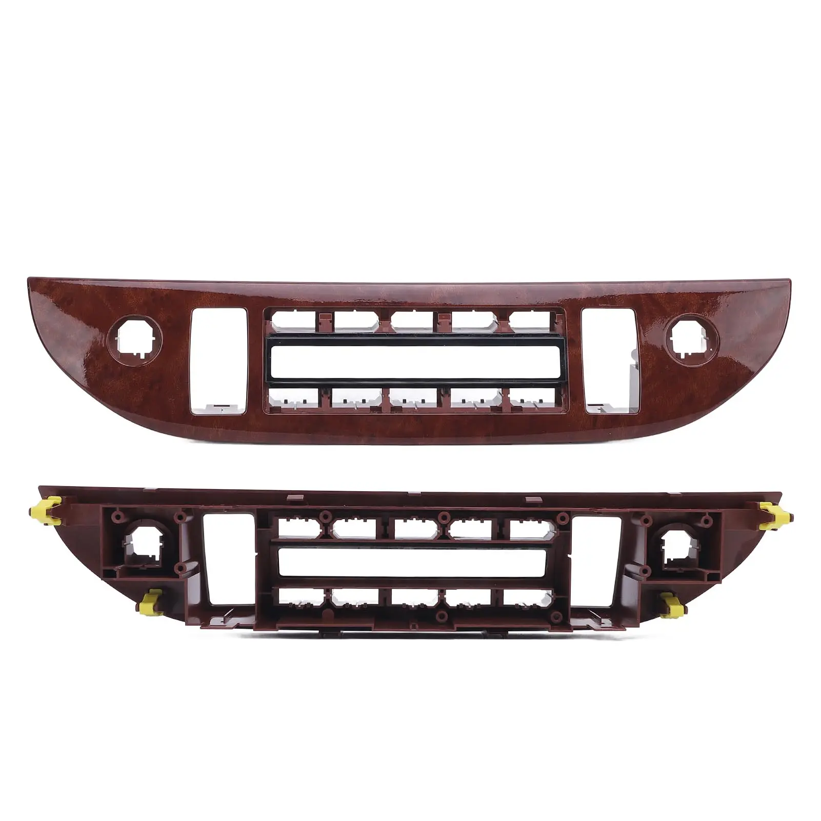 AC Climate Control Panel Cover Trim Central Control Air Conditioning Switch Panel Cover Replacement for Camry XV30 2001-2006