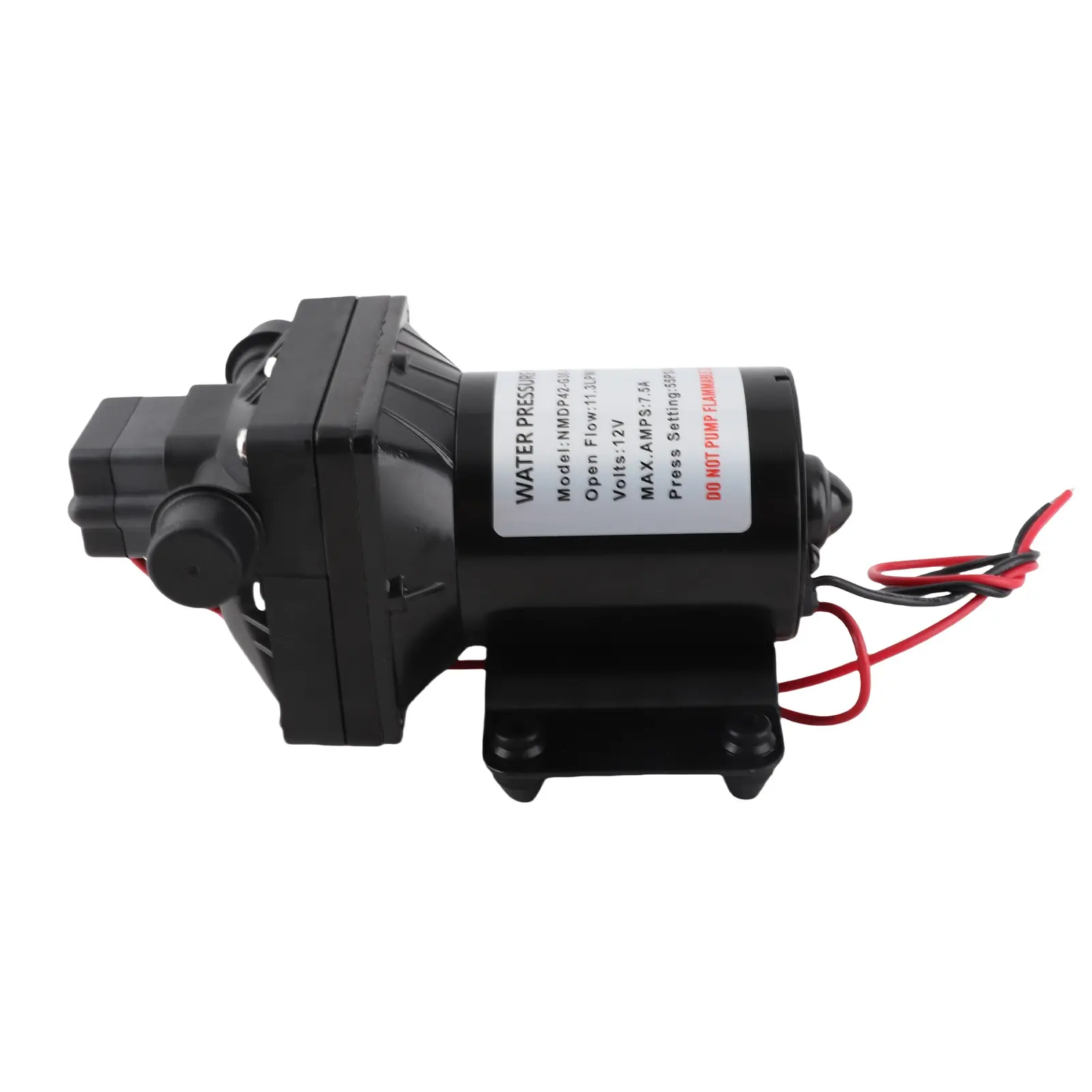 55PSI 3 Gallons Per Minute 7.5 Amps 12V DC RV Caravan Selfpriming Water Pump 4008101E65