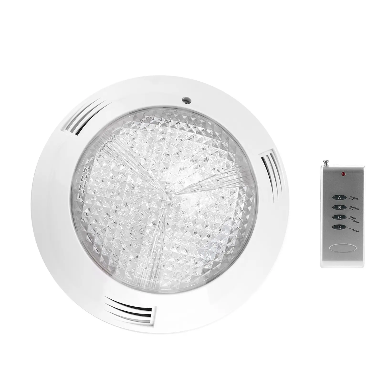 LED Underwater Light AC12V 35W 360LED RGB Waterproof Pool Light Multicolor Underwater Lamp with Remote Control