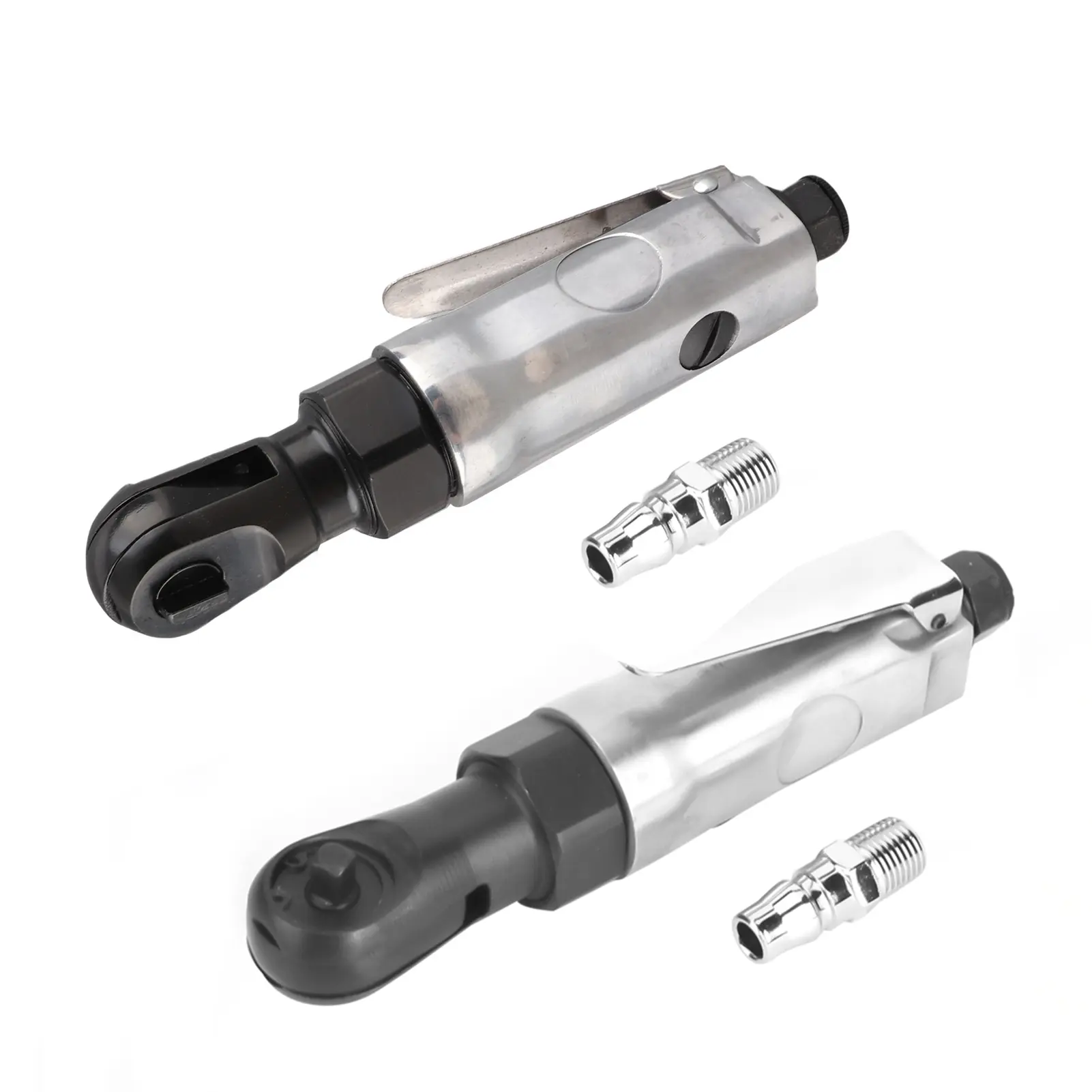 Air Ratchet Wrench Pneumatic Ratchet Wrench Straight Shank Mini Air Ratchets 1/4in Threaded Connector