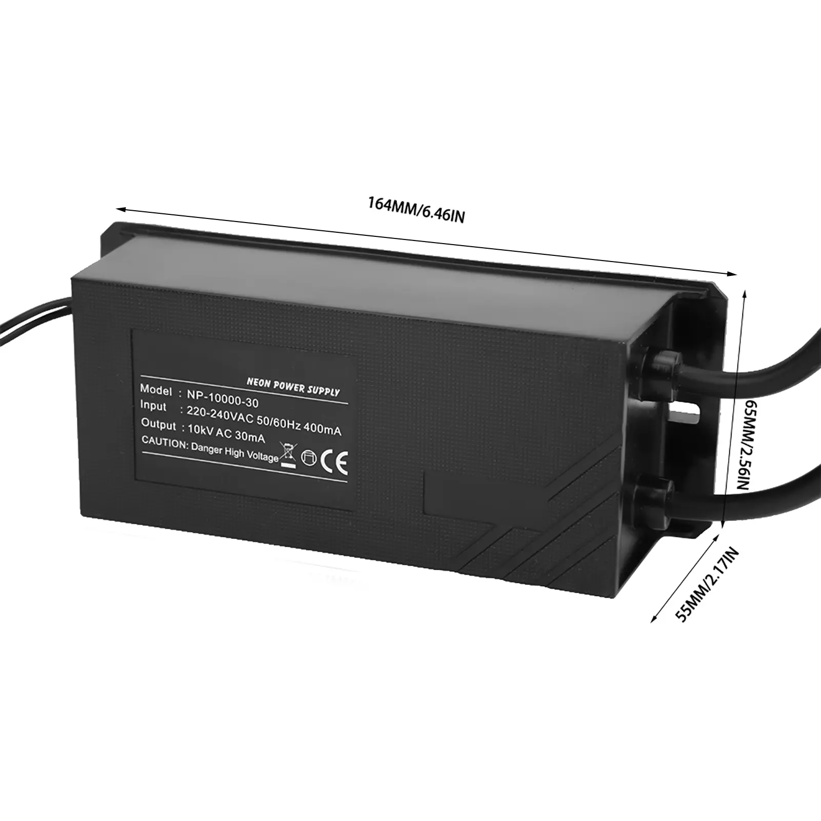 NP-10000-30 Neon Light Electronic Transformer Neon Sign Power Supply 10KV 30mA 10KV Neon Transformer Electronic Transformer