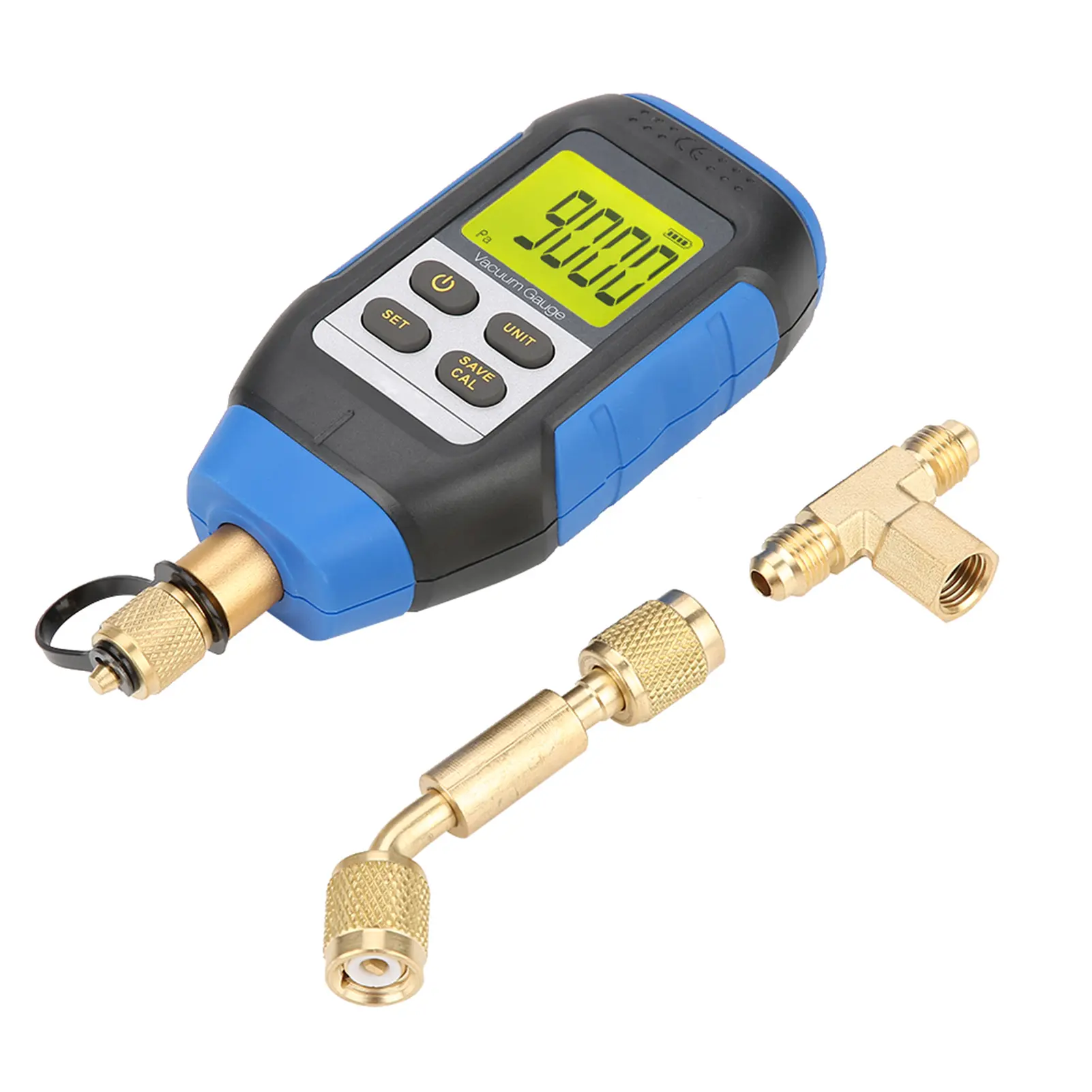 VMV-1 Digital Vacuum Gauge High Precision Digital Vacuum Gauge for Atmospheric Environment  0-50°C