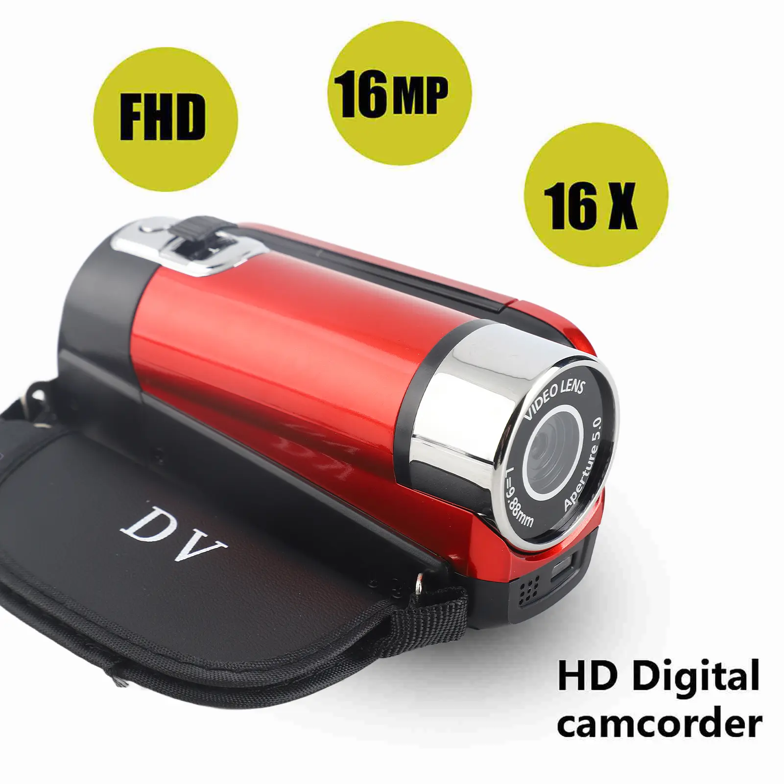 Full HD Rotation 16X High Definition Digital Camcorder Video DV Camera