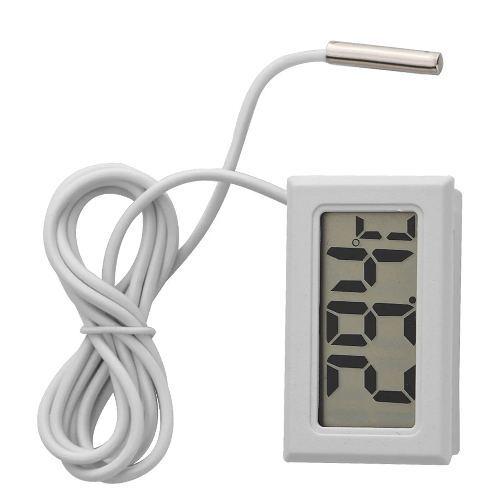 Mini LED Display Digital Temperature Meter Probe Sensor Digital LCD Thermometer Water Thermometer Thermometer for Water Cooling