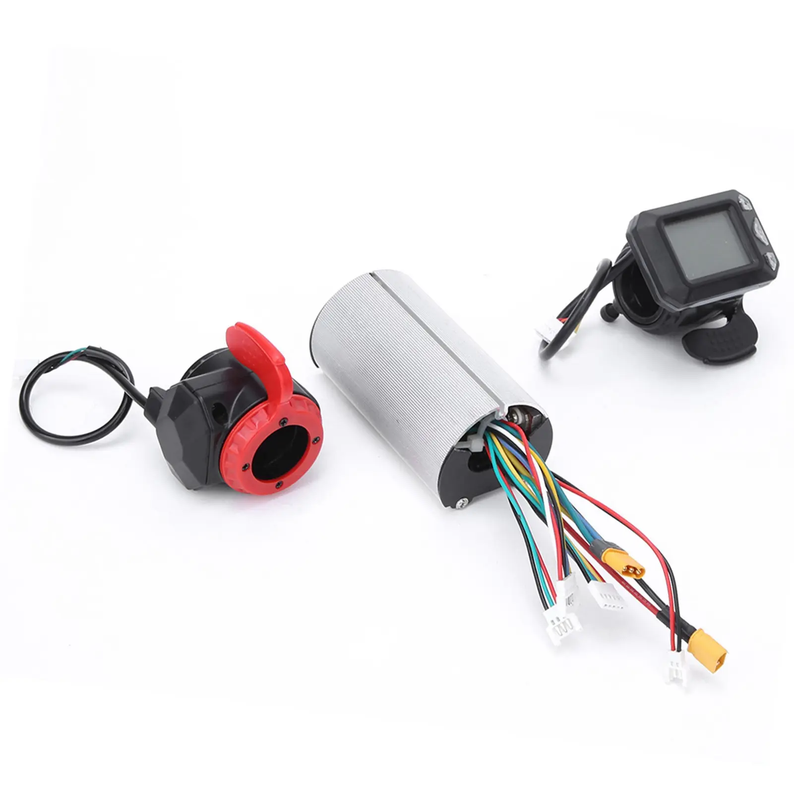 Electric Bike Controller with LCD Monitor Pratical E-bike Controller Rainproof Carbon  Electric Scooter for Electric Bike