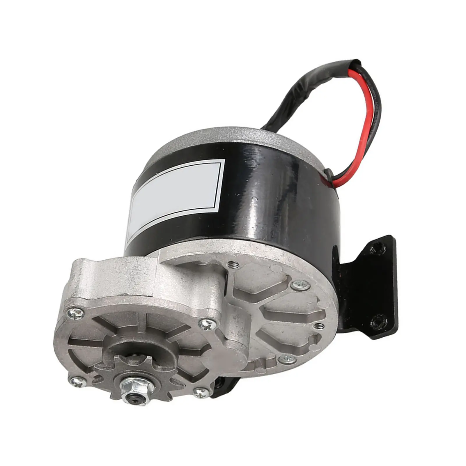 Gear Reduction Motor 12V 250W Gear Reduction Electric Motor with 9 Tooth Sprocket Brushed DC Motors Reductor for E‑bike Scooter