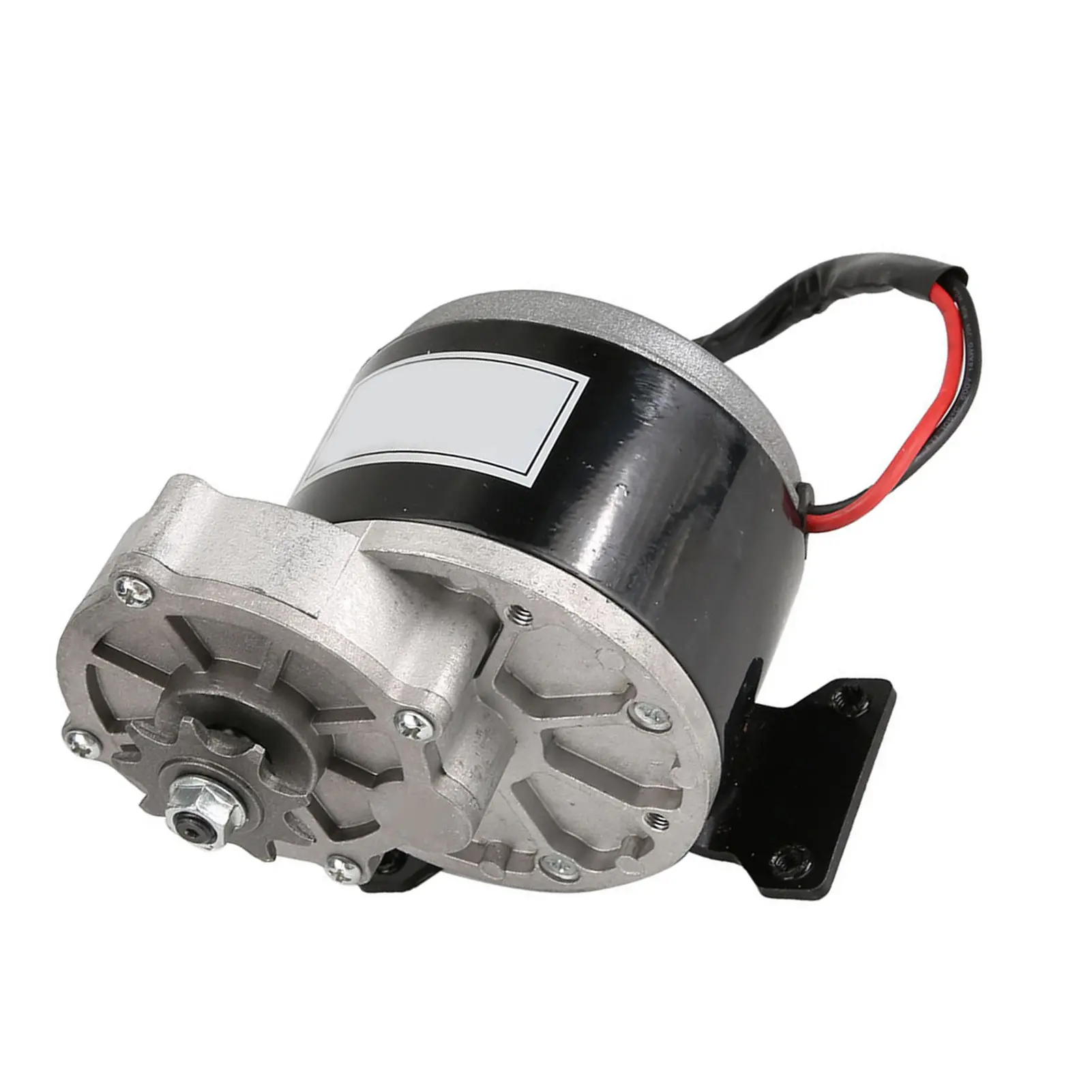 Gear Reduction Motor 12V 250W Gear Reduction Electric Motor with 9 Tooth Sprocket Brushed DC Motors Reductor for E‑bike Scooter