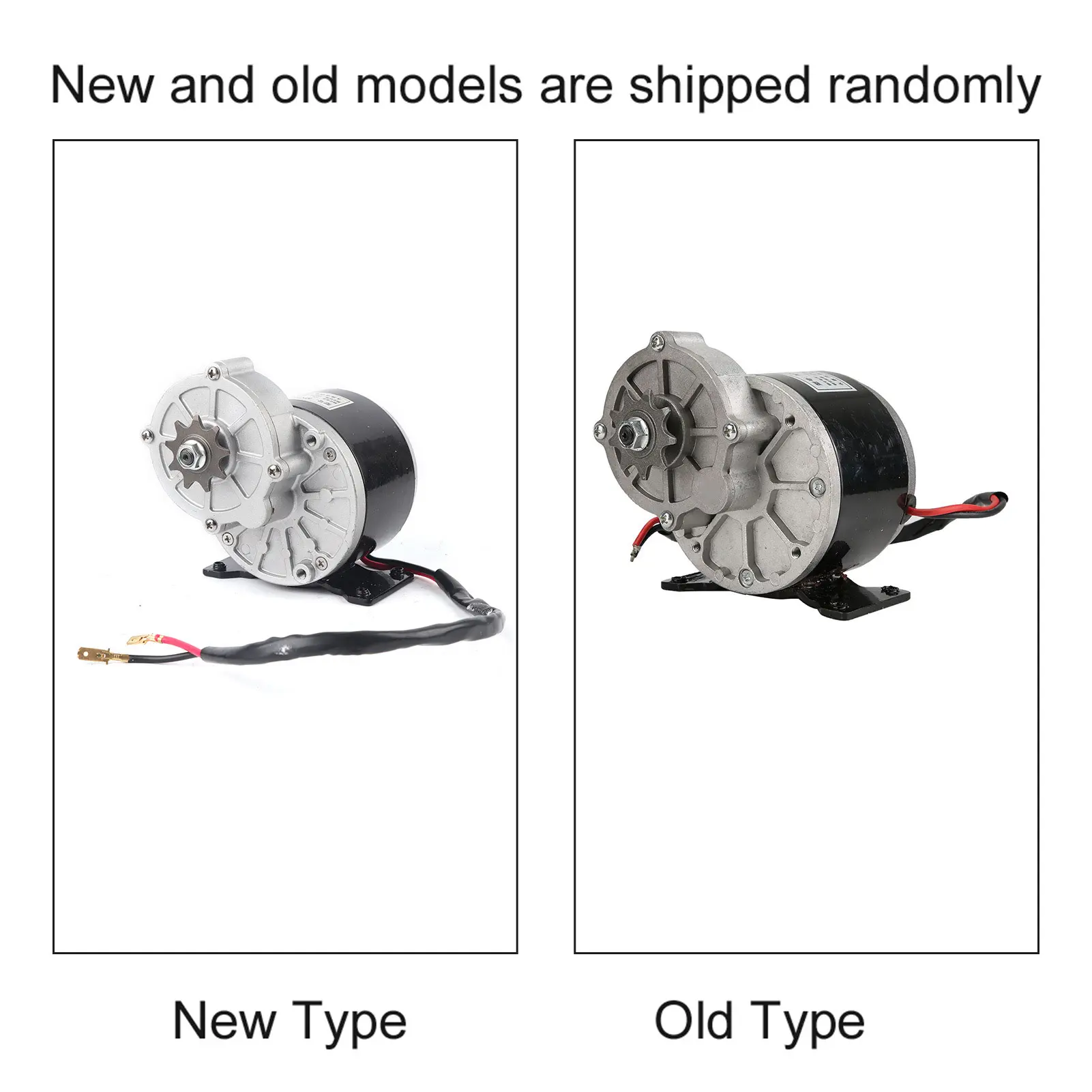 Gear Reduction Motor 12V 250W Gear Reduction Electric Motor with 9 Tooth Sprocket Brushed DC Motors Reductor for E‑bike Scooter