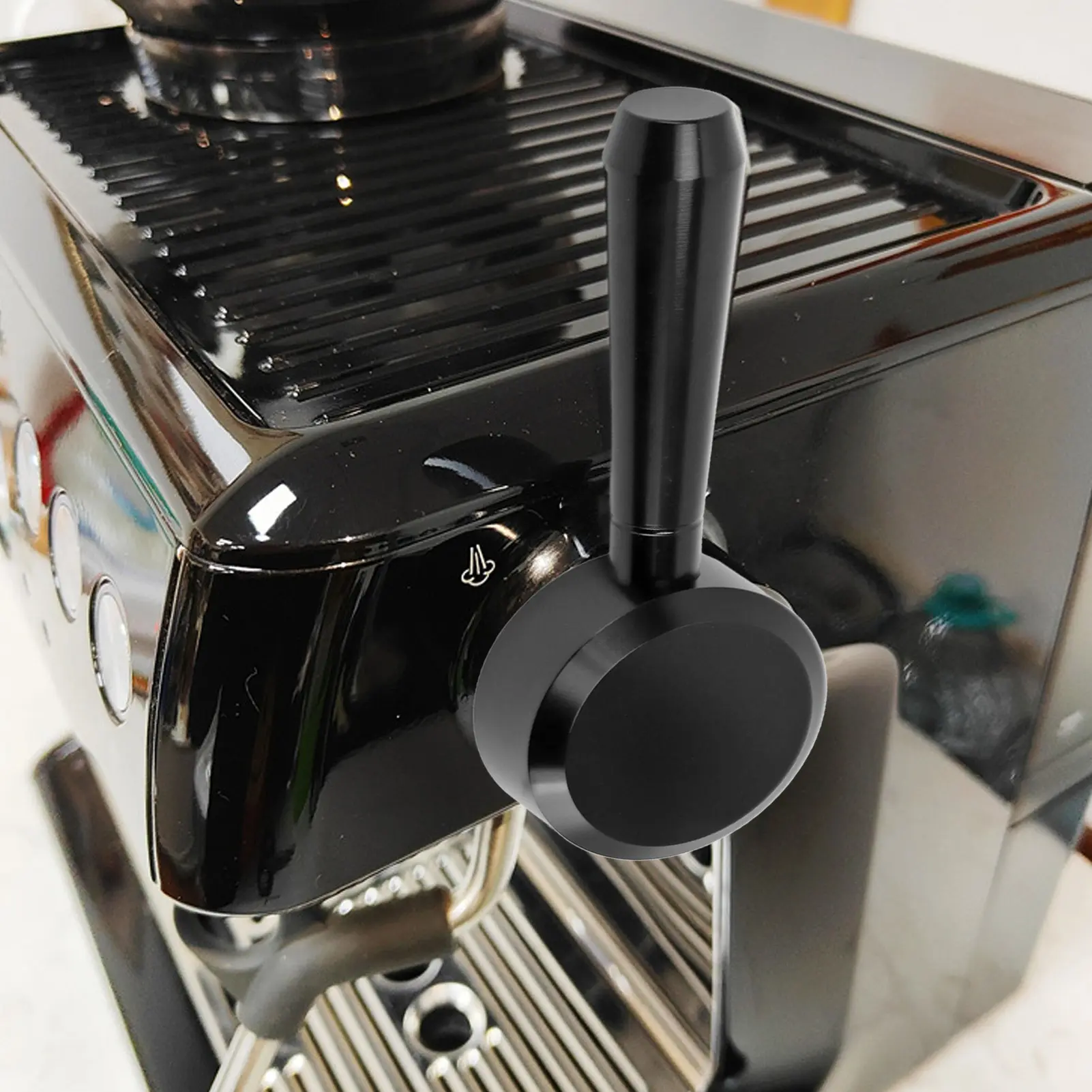Coffee Machine Steam Lever Aluminium Alloy Coffee Machine Conversion Accessory for Breville Sage 870 875 876